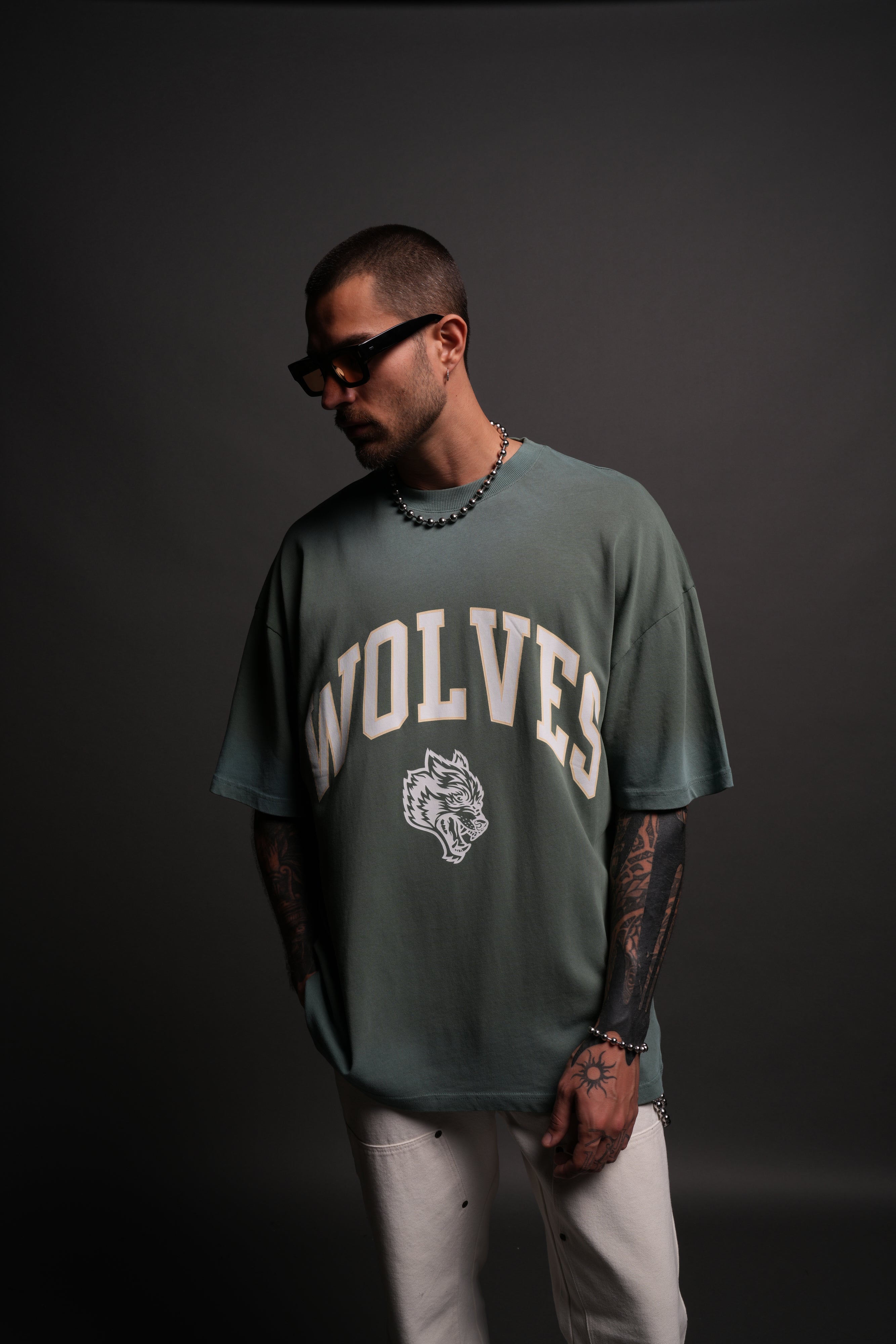 Loyalty "Premium" Unisex Tee in Hunter Green Driftwash