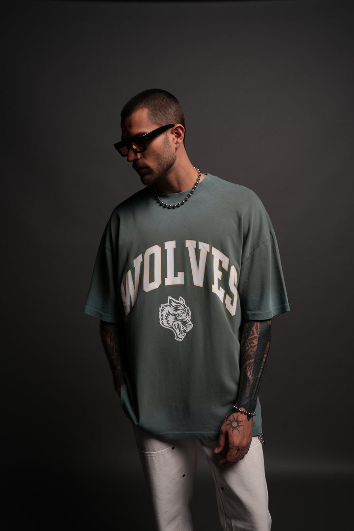 Loyalty "Premium" Unisex Tee in Hunter Green Driftwash