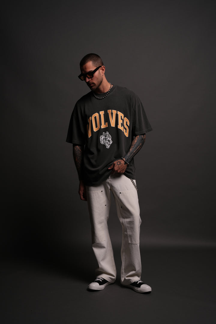 Loyalty "Premium" Unisex Tee in Wolf Gray/Orange