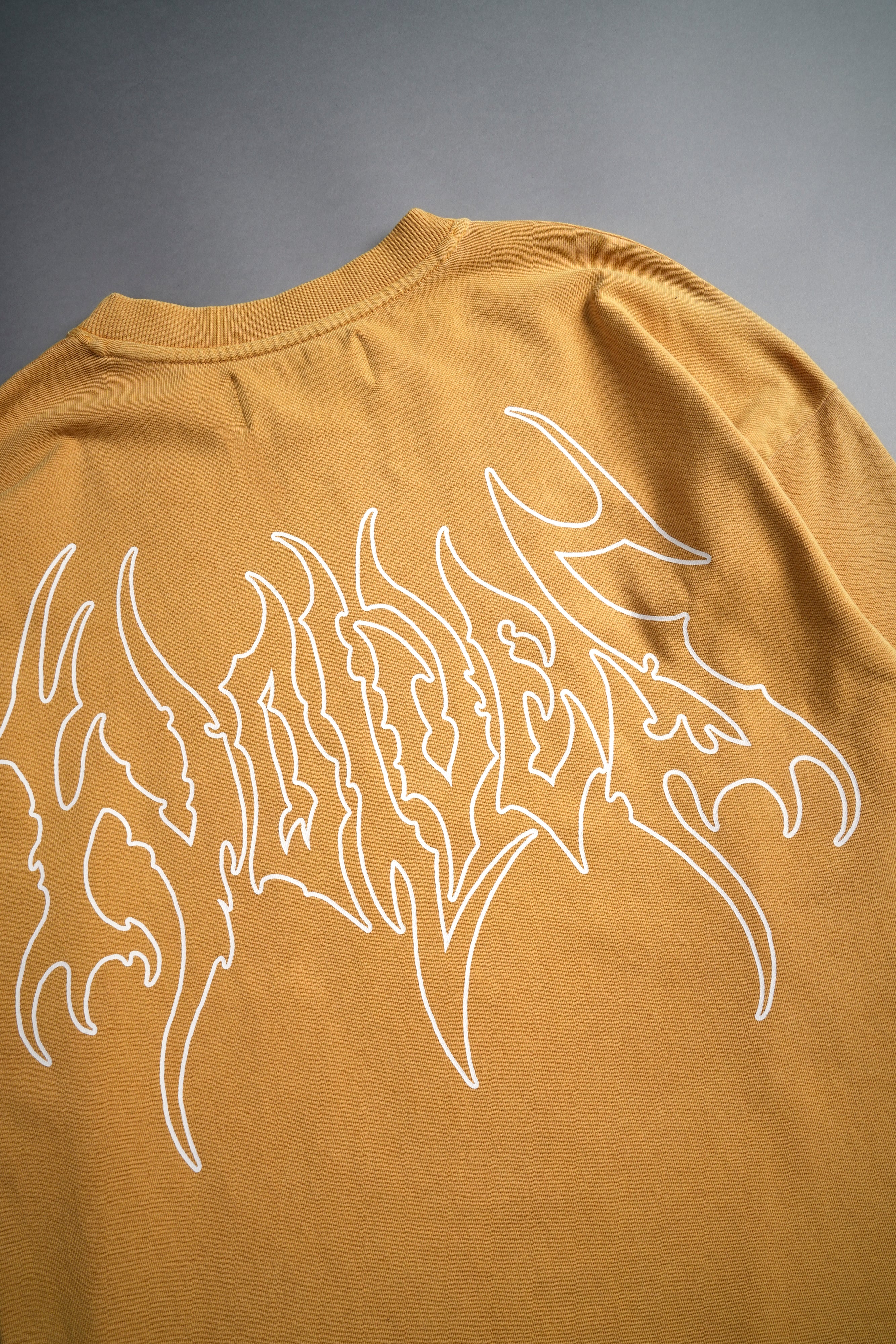 Iron Flame "Premium" Oversized Tee in Golden Yellow