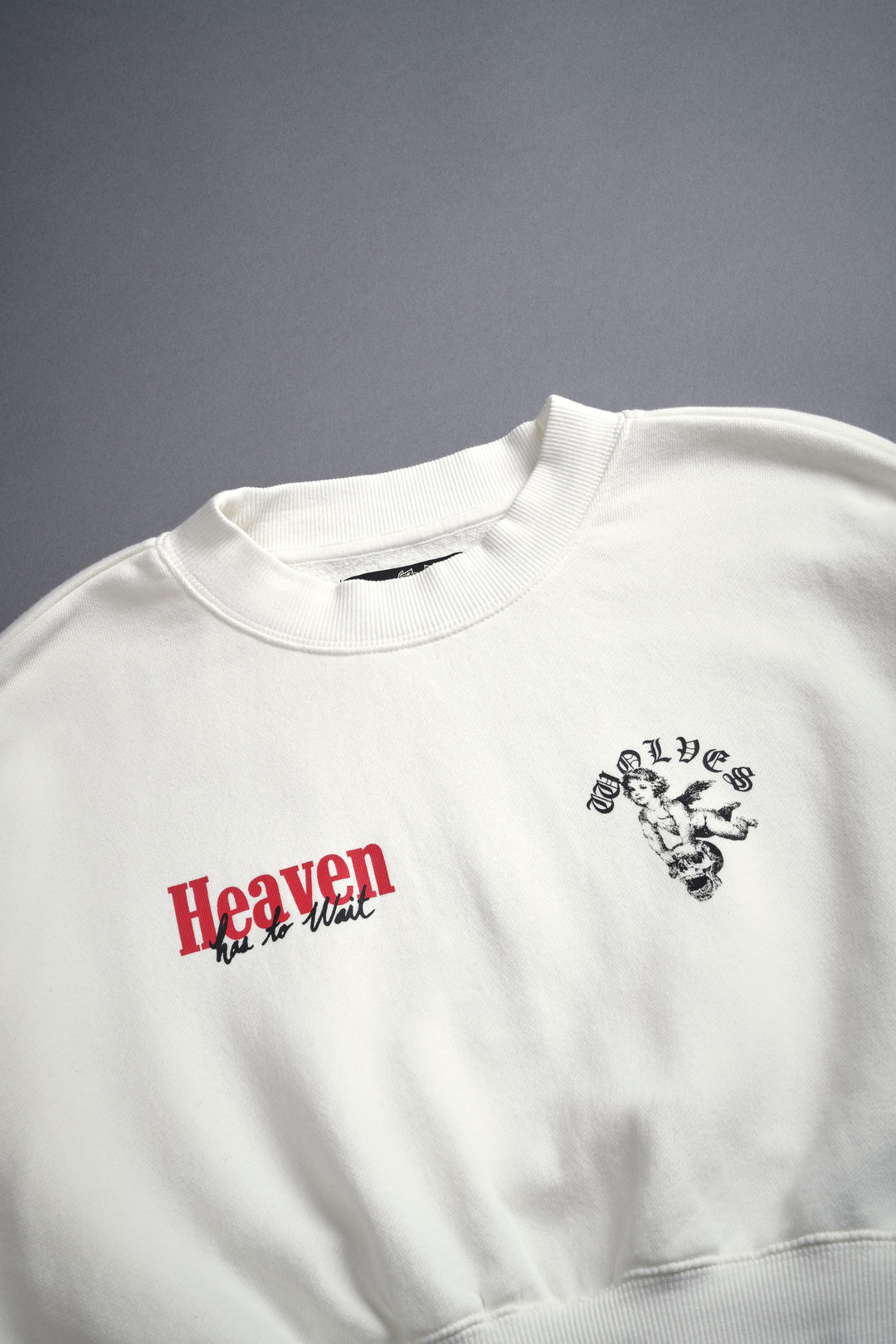 Guardian Cherub Ava Crewneck in Cream