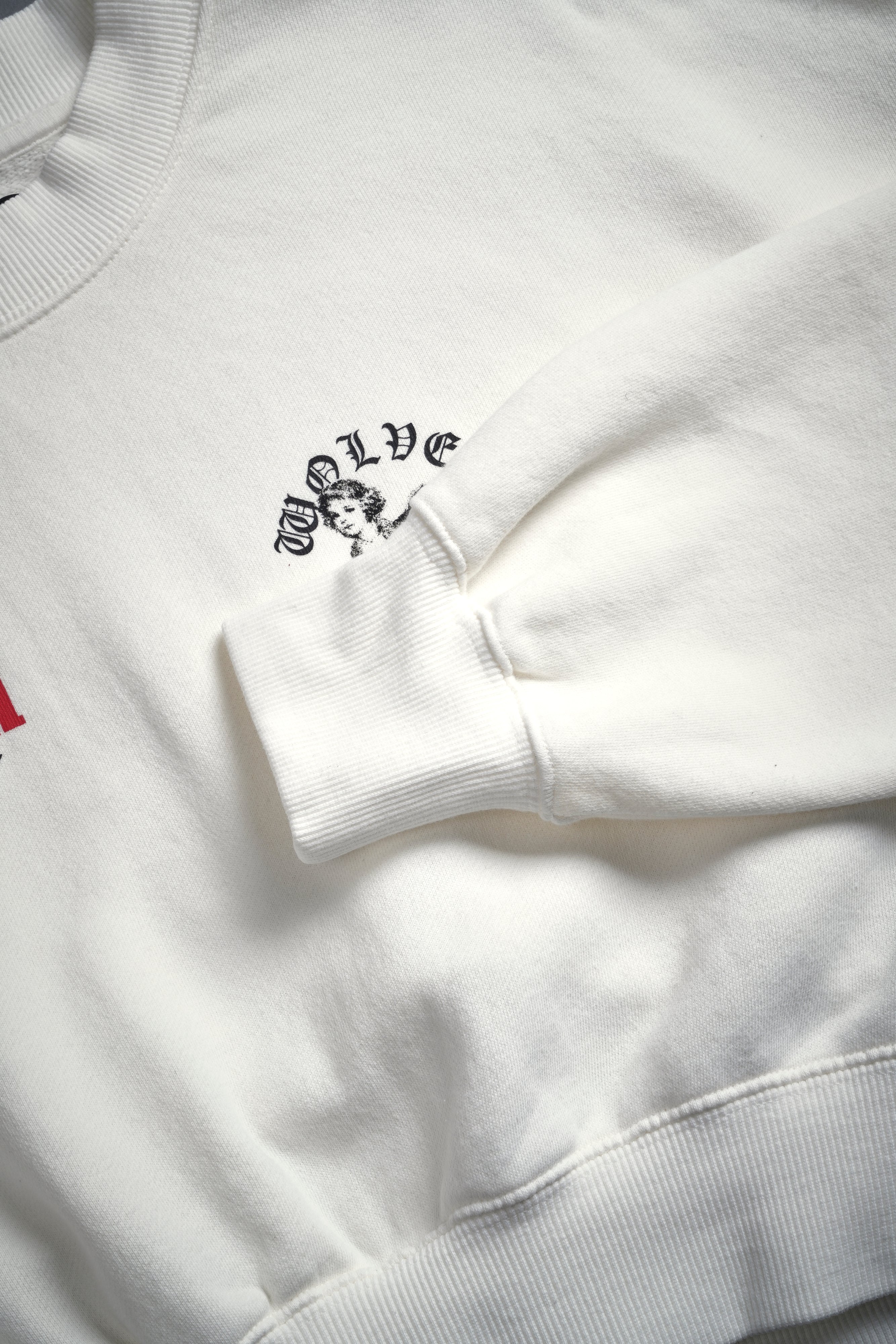 Guardian Cherub Ava Crewneck in Cream