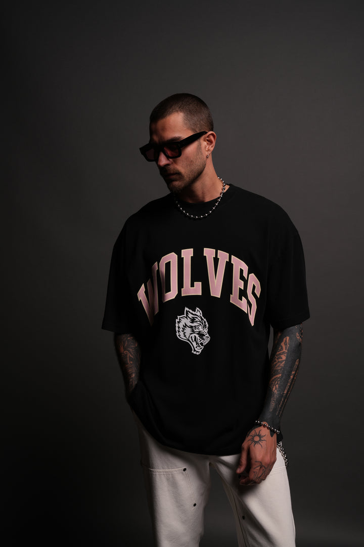 Loyalty "Premium" Unisex Tee in Black/Pink