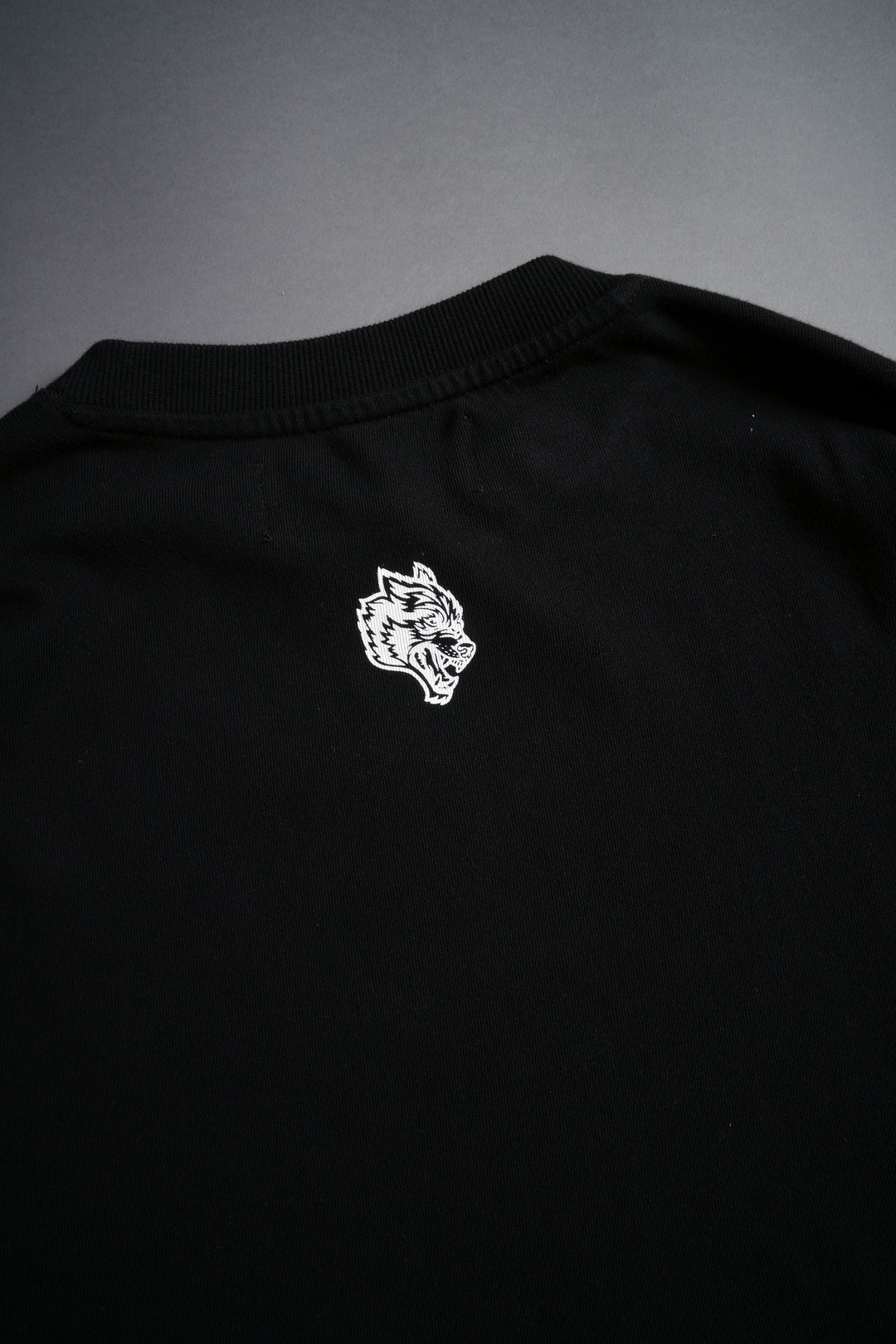 Powerhouse Of The Wolves V2"Premium" Oversized Tee in Black/White