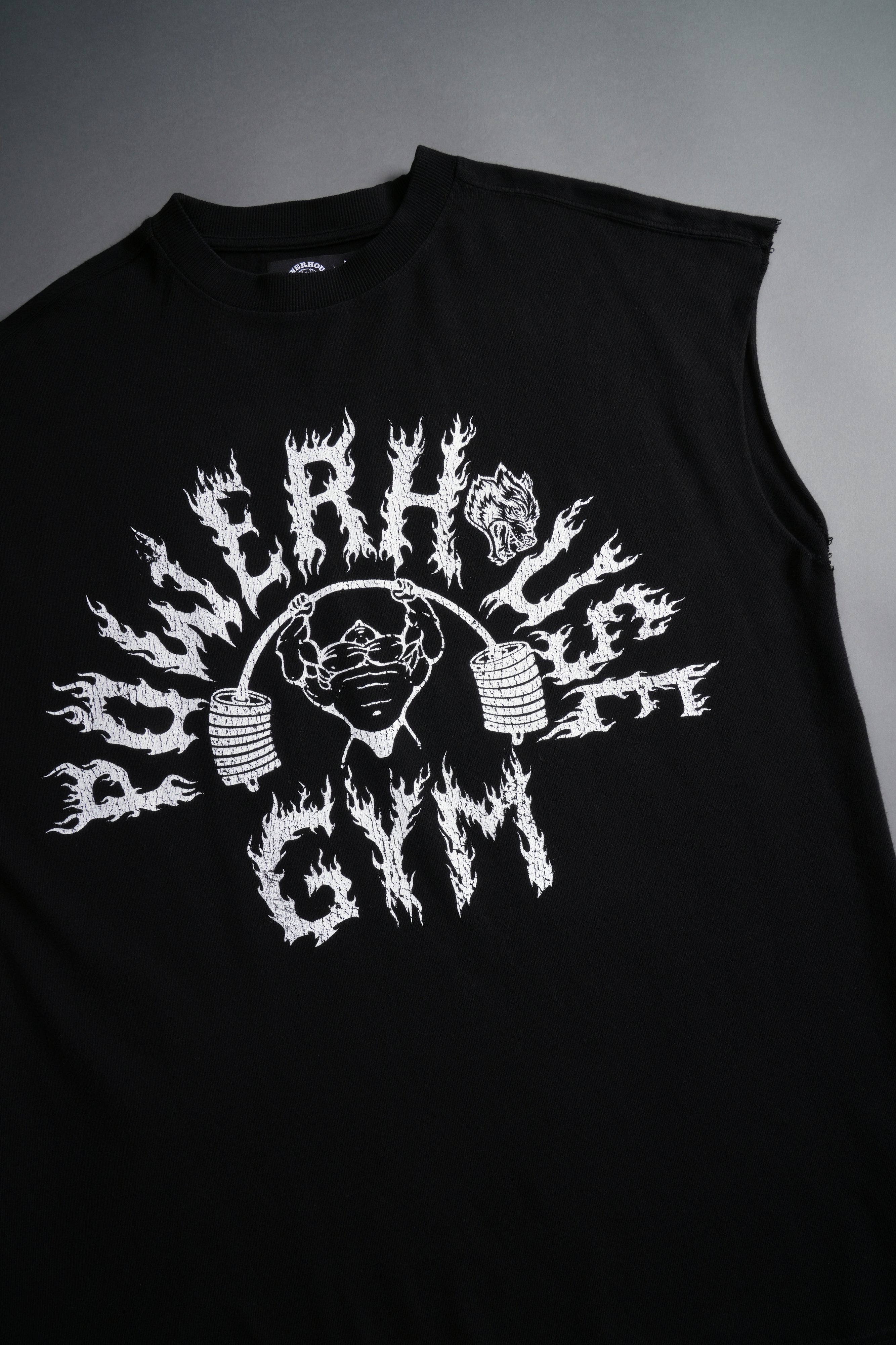 Iron Flame "Premium" Muscle Tee in Black