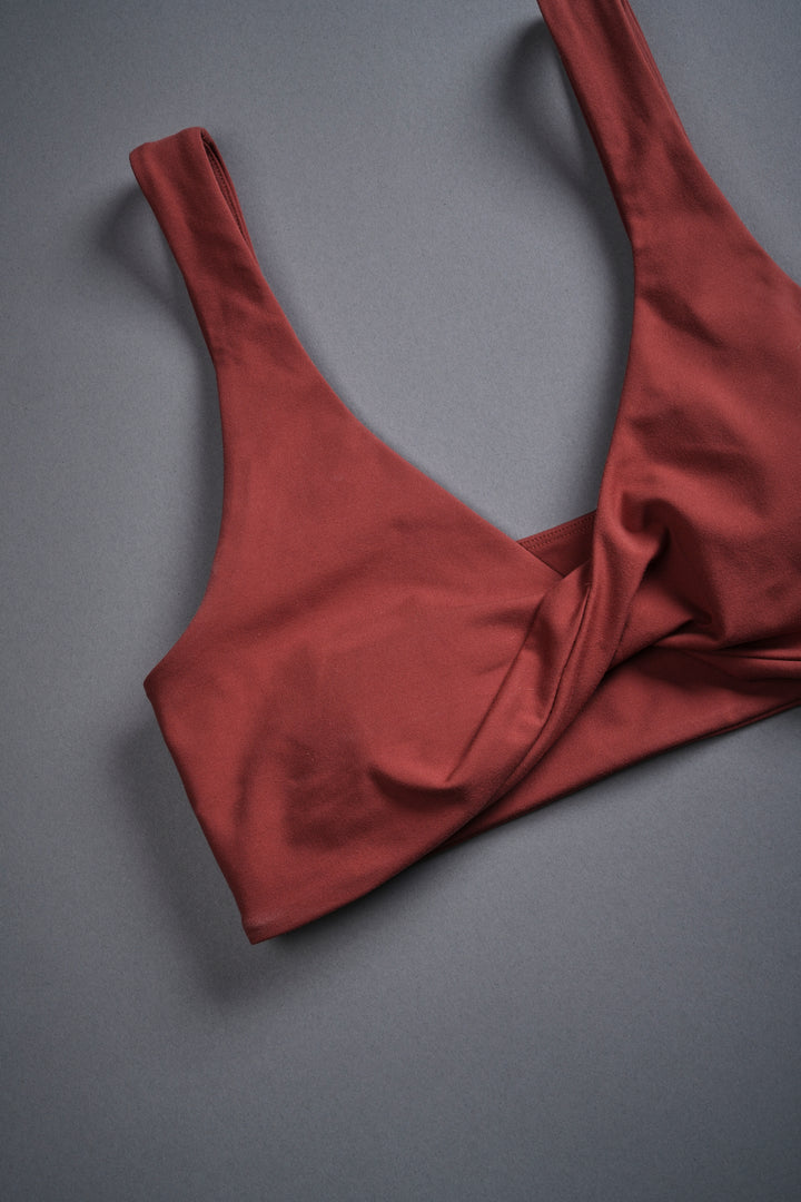 Chopper "Twist" Energy Bra in Canyon Rust