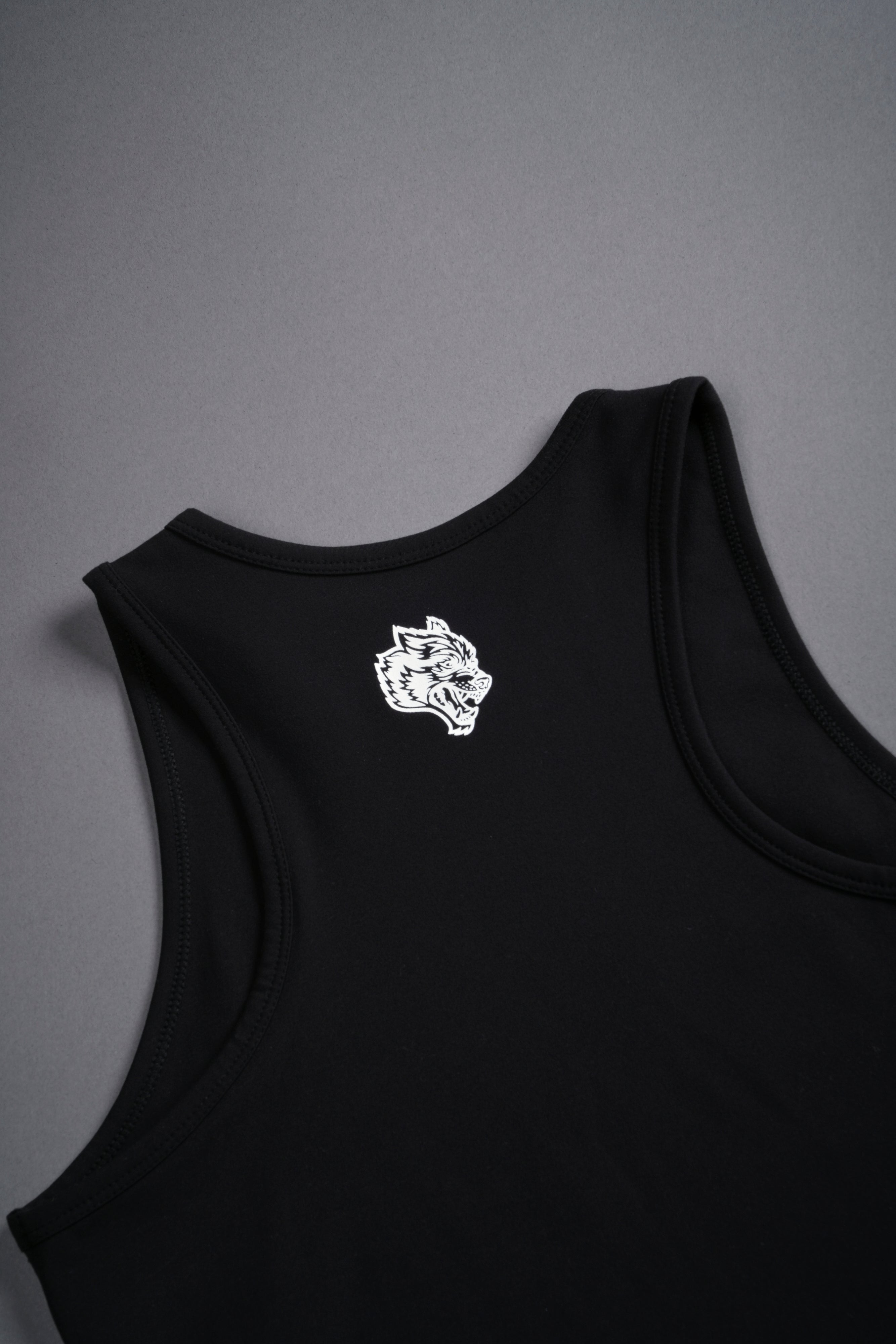 SSDDNFGU "Energy" Racerback Tank in Black