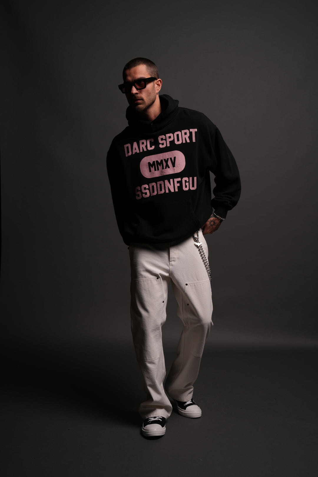Wolves Forever "Pierce" Hoodie in Black
