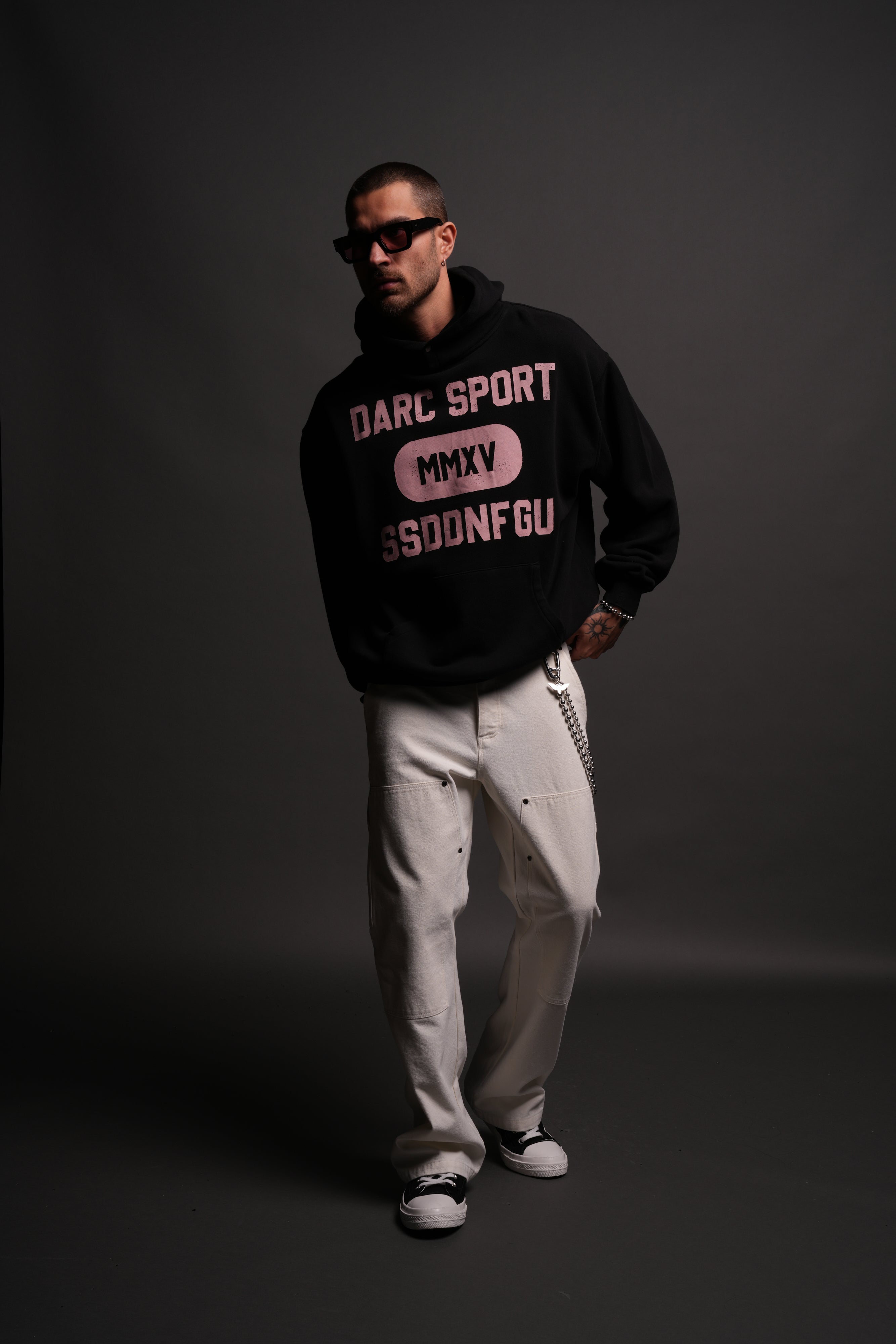 Wolves Forever "Pierce" Hoodie in Black