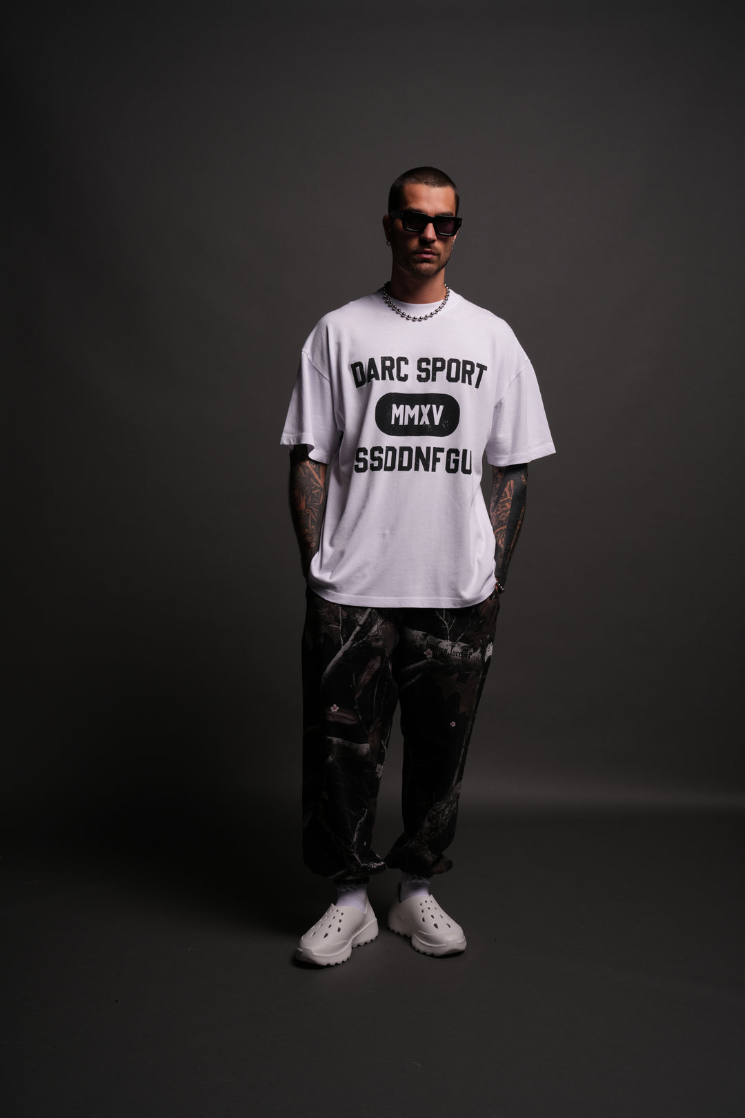 Wolves Forever "Premium" Oversized Tee in White