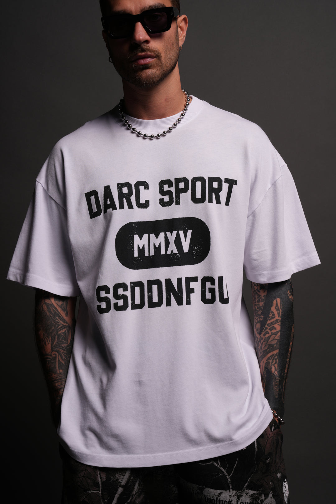 Wolves Forever "Premium" Oversized Tee in White