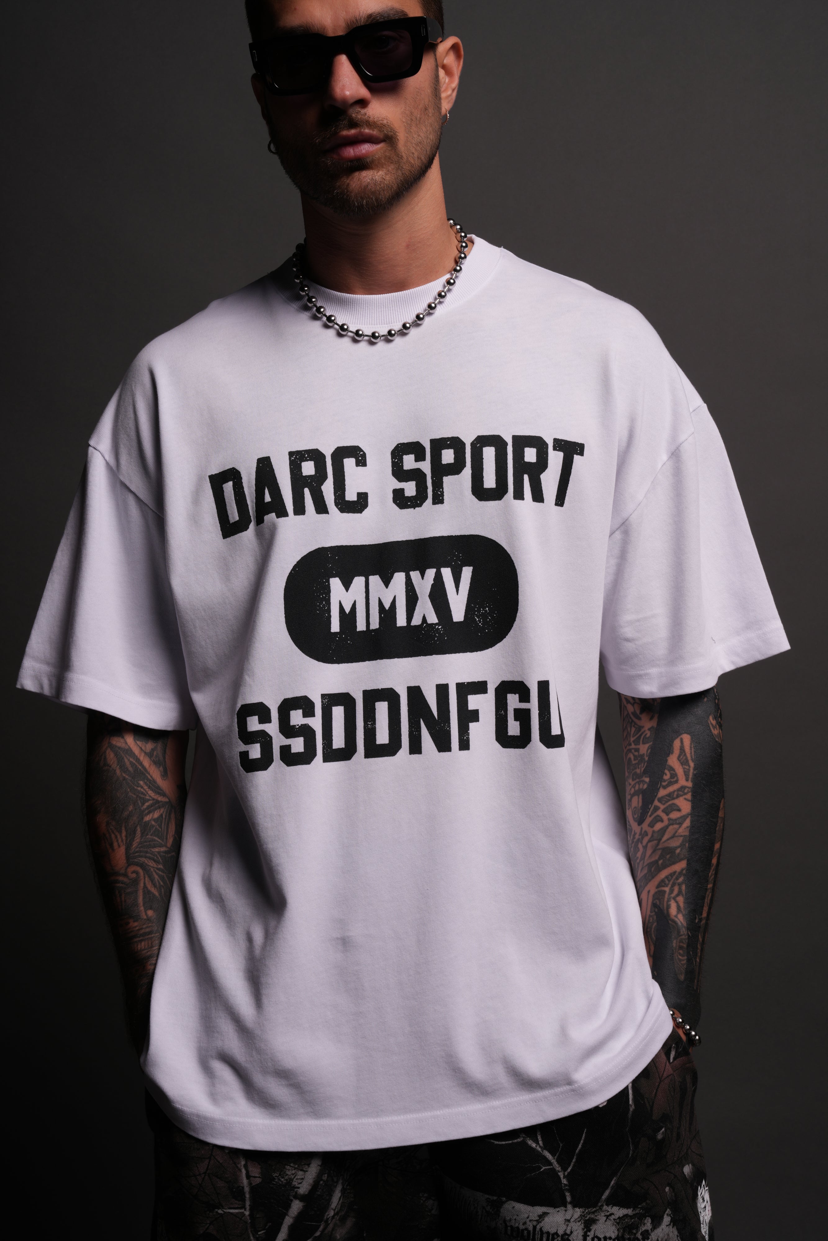 Wolves Forever "Premium" Oversized Tee in White