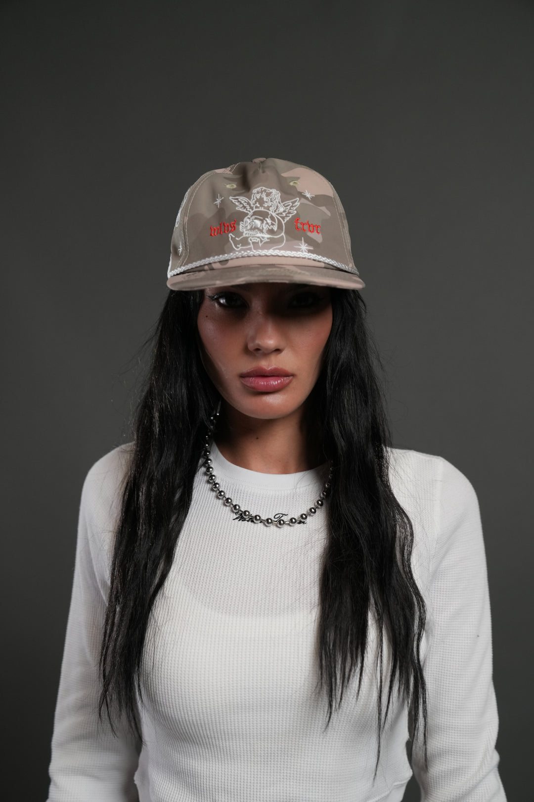 Oni Wolves Paradise Hat in Lush Vintage Woodland Camo