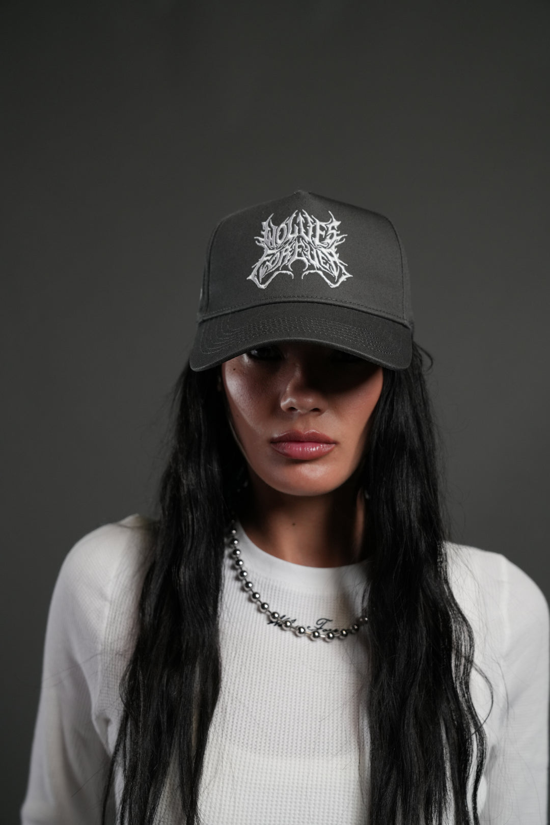 Sheer Loyalty 5 Panel Hat in Wolf Gray