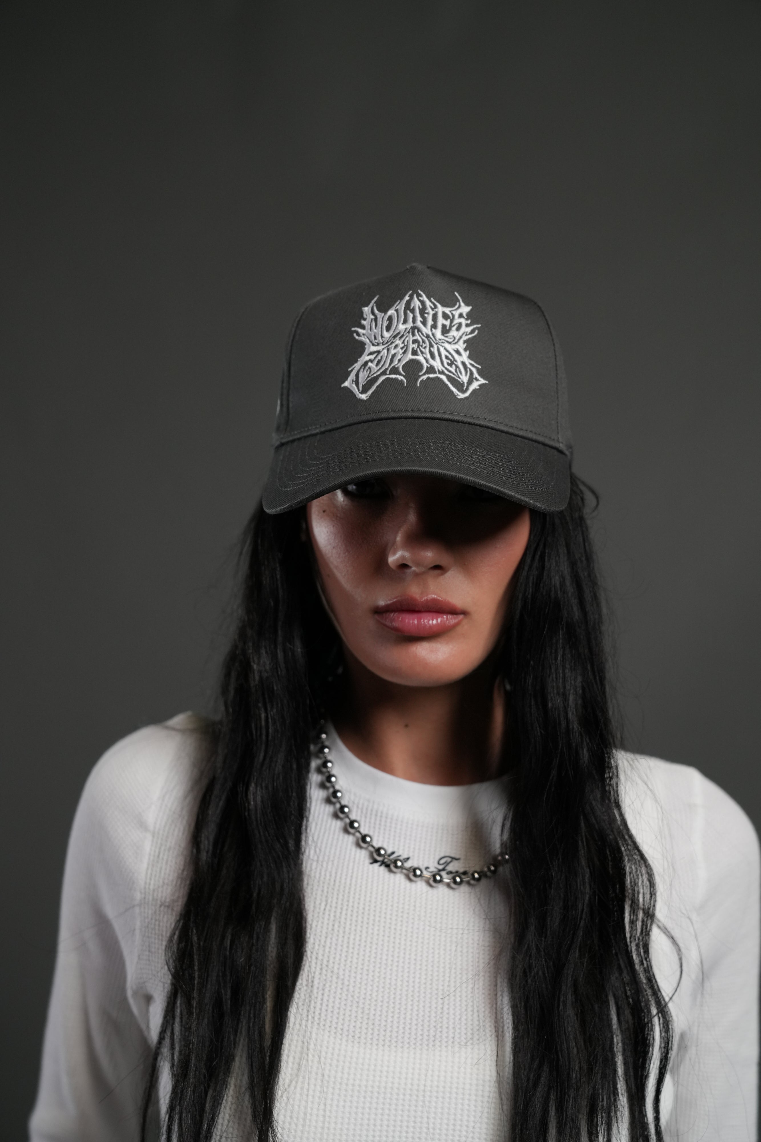 Sheer Loyalty 5 Panel Hat in Wolf Gray