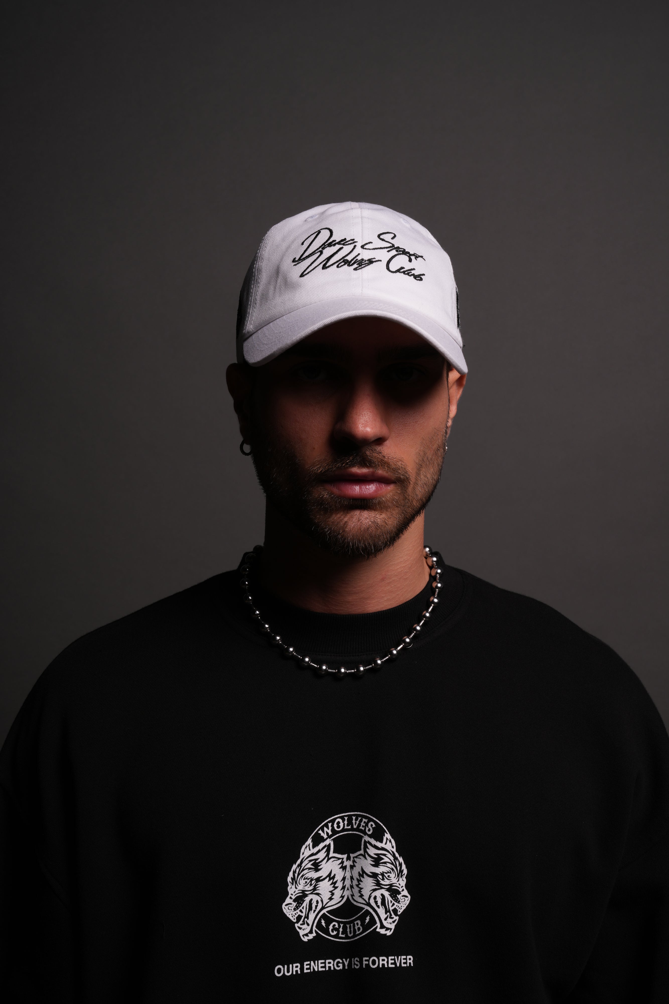 Written in Strength Dad Hat V2 in White
