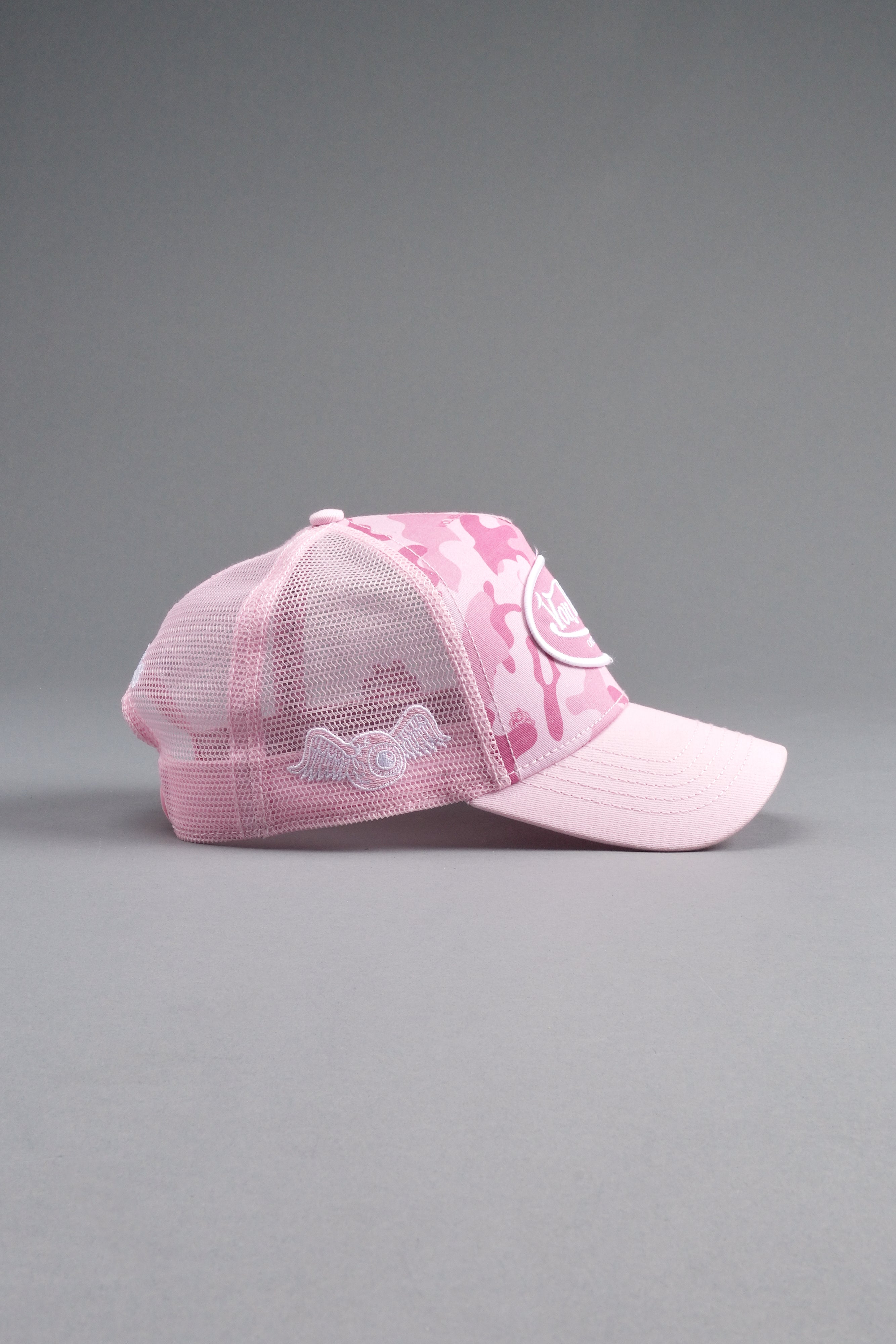 DSVD Collab Trucker Hat in DSVD Bubblegum Camo