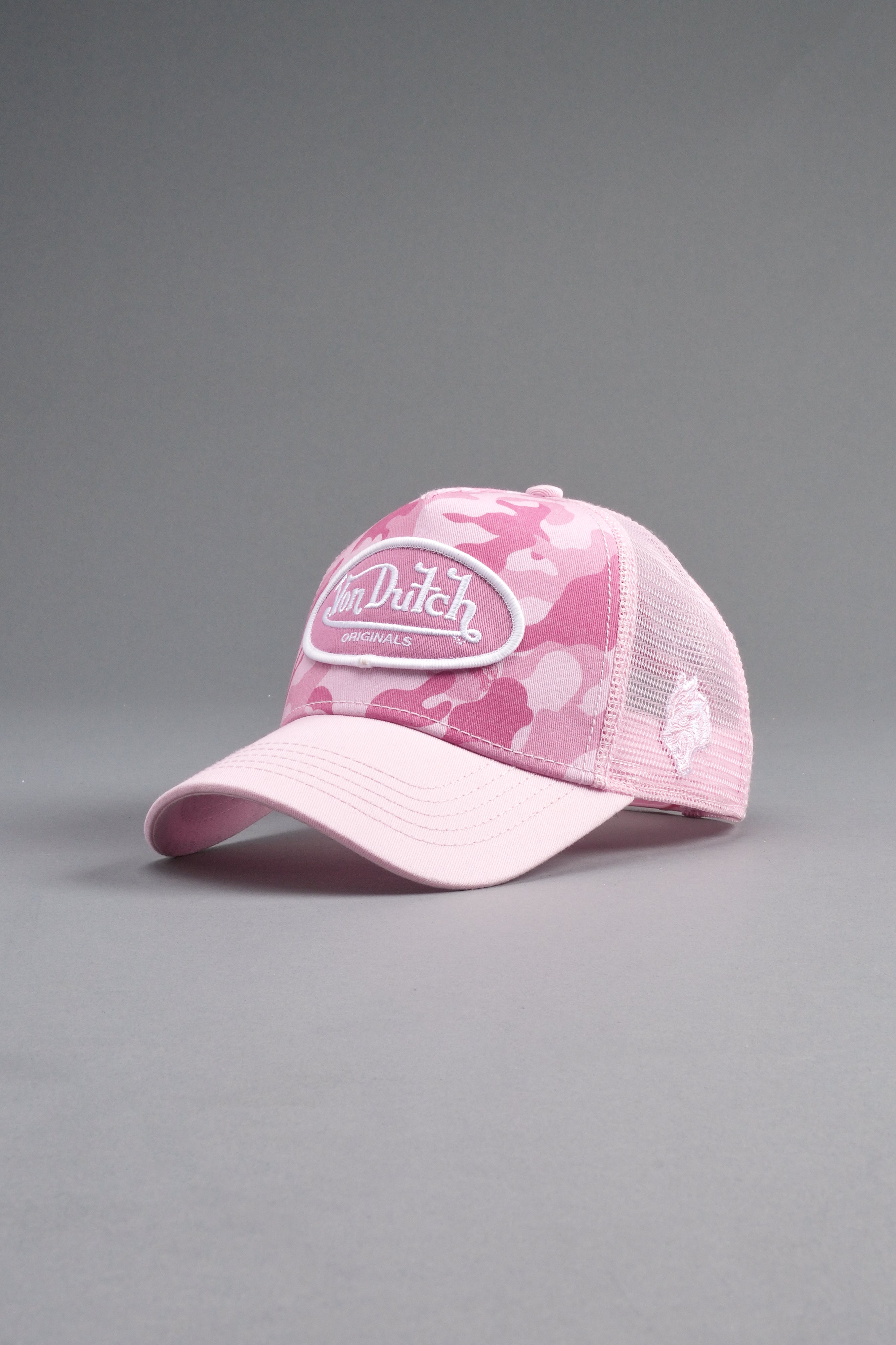 DSVD Collab Trucker Hat in DSVD Bubblegum Camo