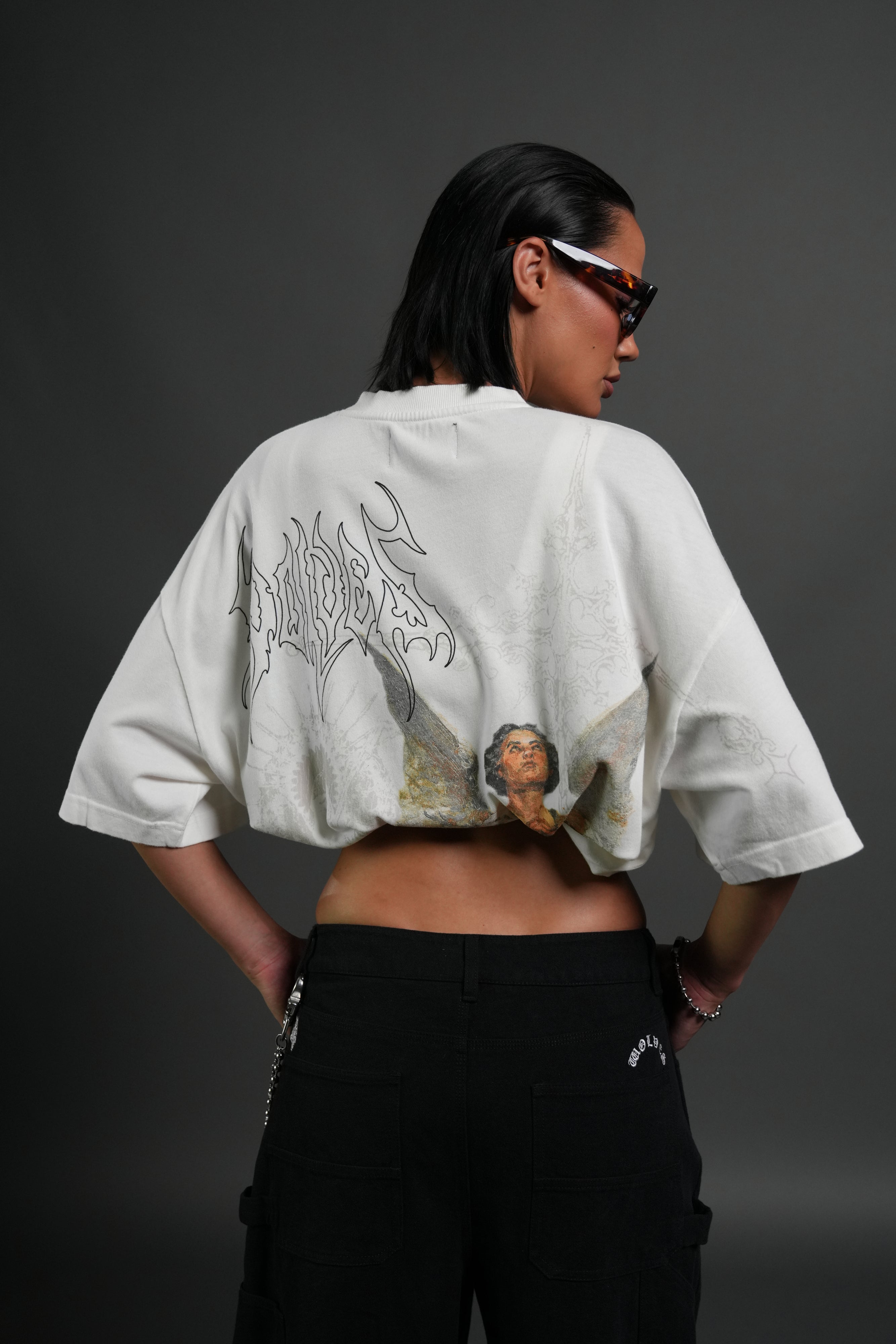 Consecration "Pump Cover" Tee in Cream