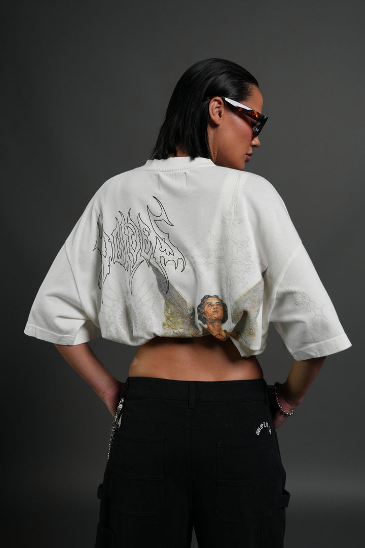Consecration "Pump Cover" Tee in Cream