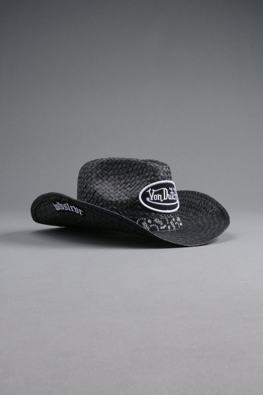 Wolves Von Dutch Cowboy Hat in Black