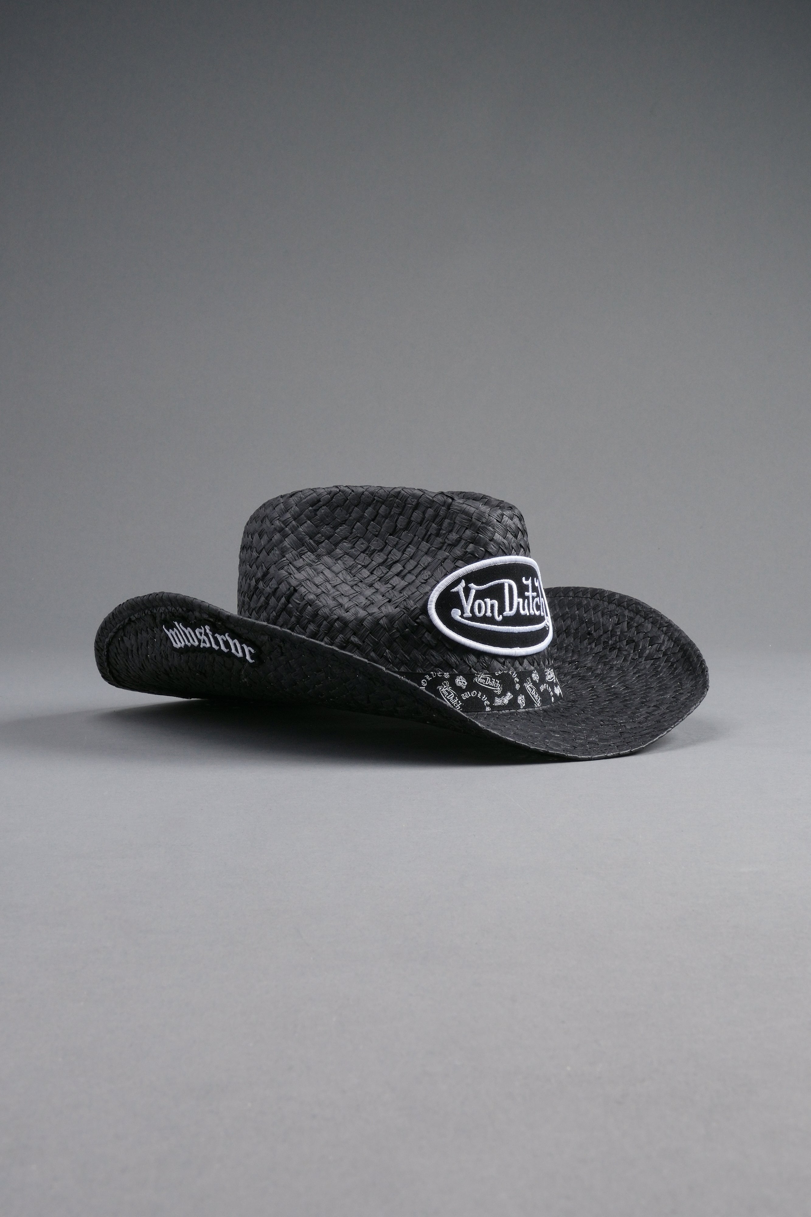 Wolves Von Dutch Cowboy Hat in Black