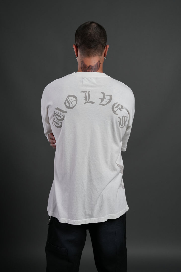 Creed Premium Oversized Tee in Cream