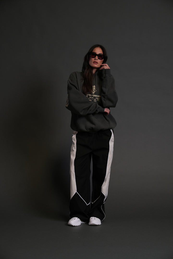 Wolves Have Your Back "Bishop" Hoodie in Wolf Gray Halo Wash