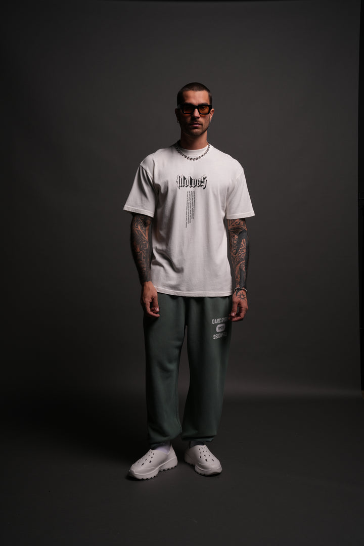 Our Badges "Premium Classic" Tee in Cream