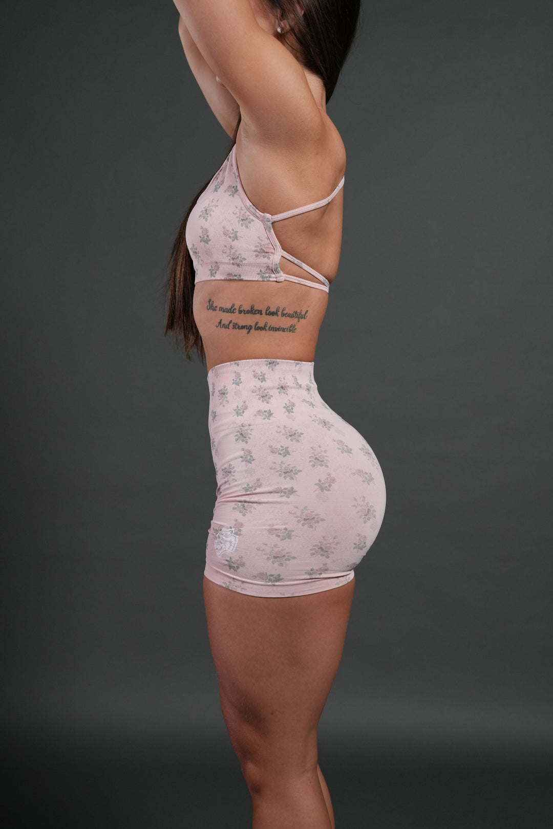 Love You Not "Stella" Soft Seamless Shorts in Warm Blush Rose