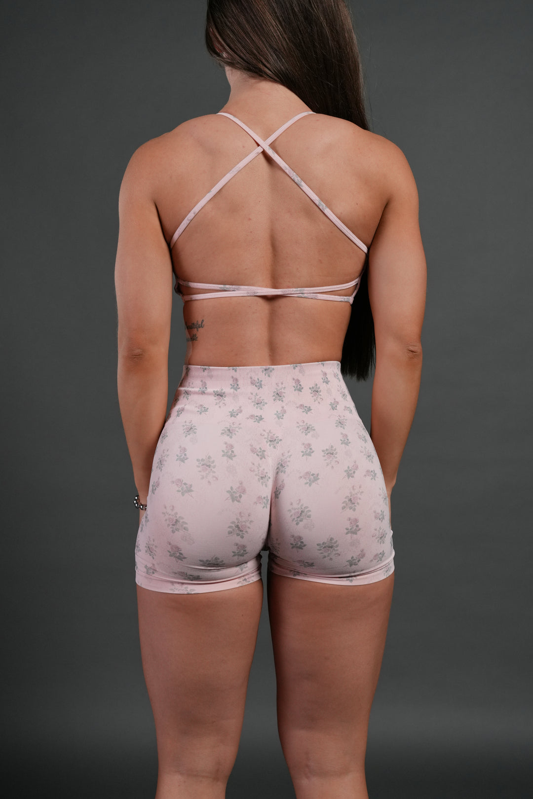 Love You Not "Stella" Soft Seamless Shorts in Warm Blush Rose