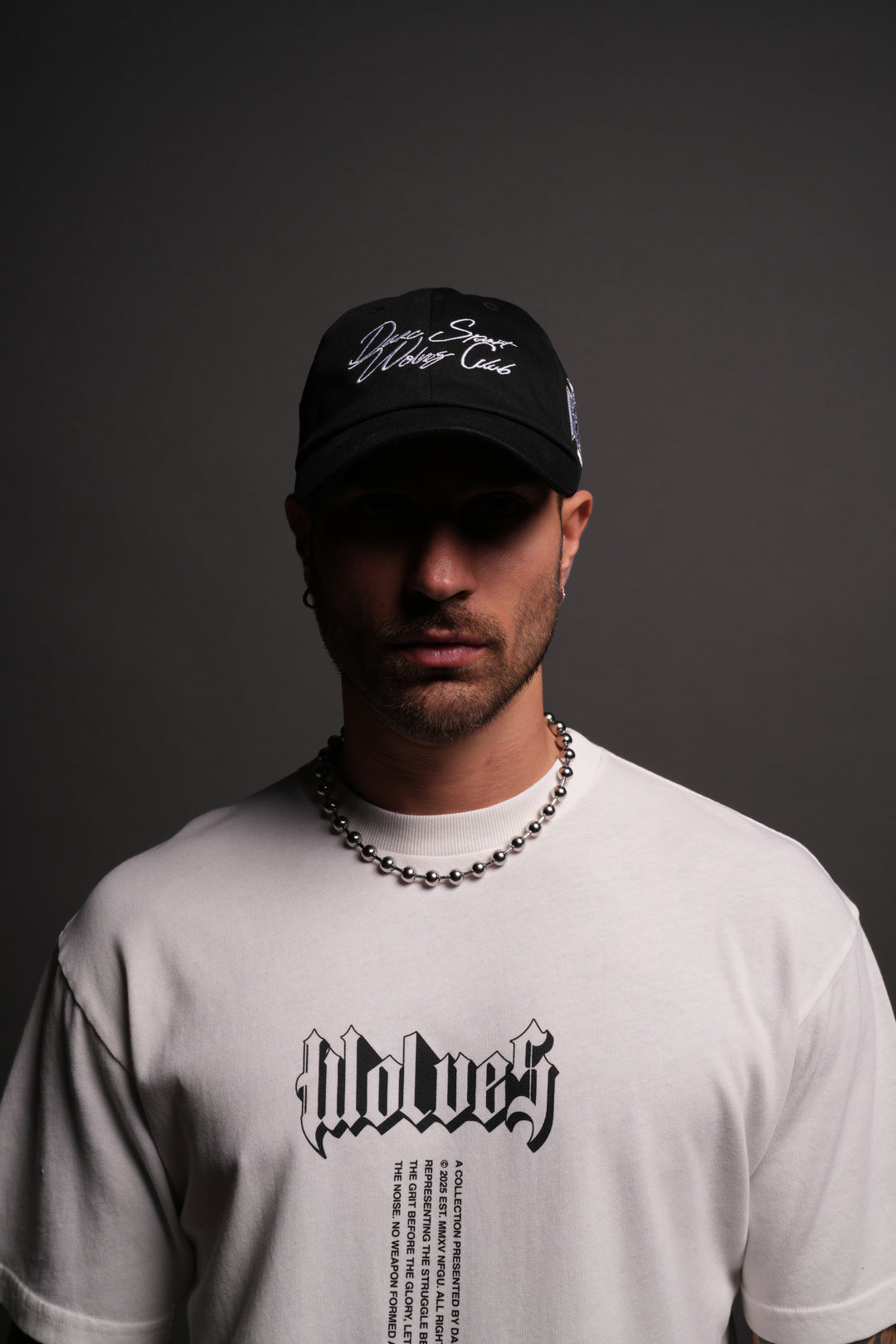 Written in Strength Dad Hat V2 in Black