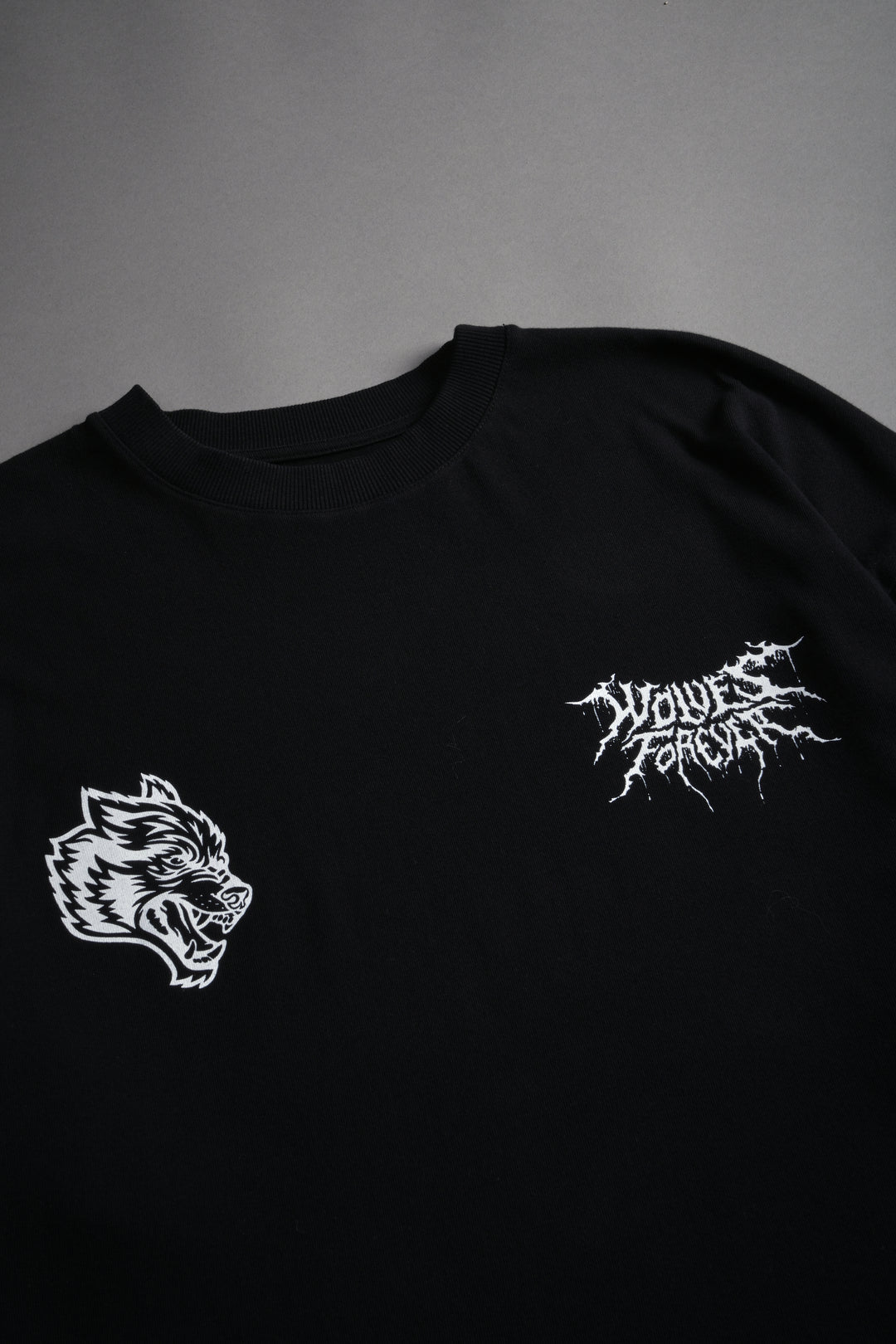 Up Above "Premium" Oversized Tee in Black