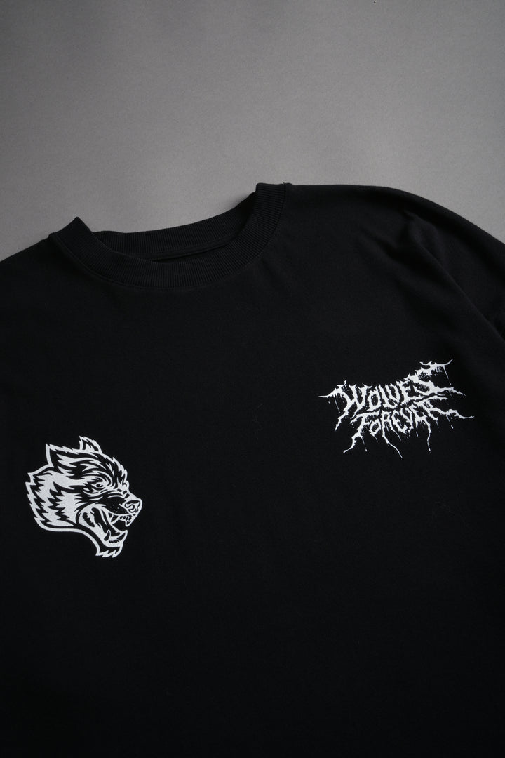 Up Above "Premium" Oversized Tee in Black
