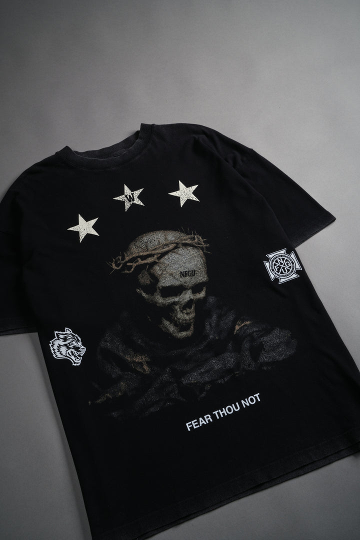 Fear Thou Not "Premium" Oversized Tee in Black