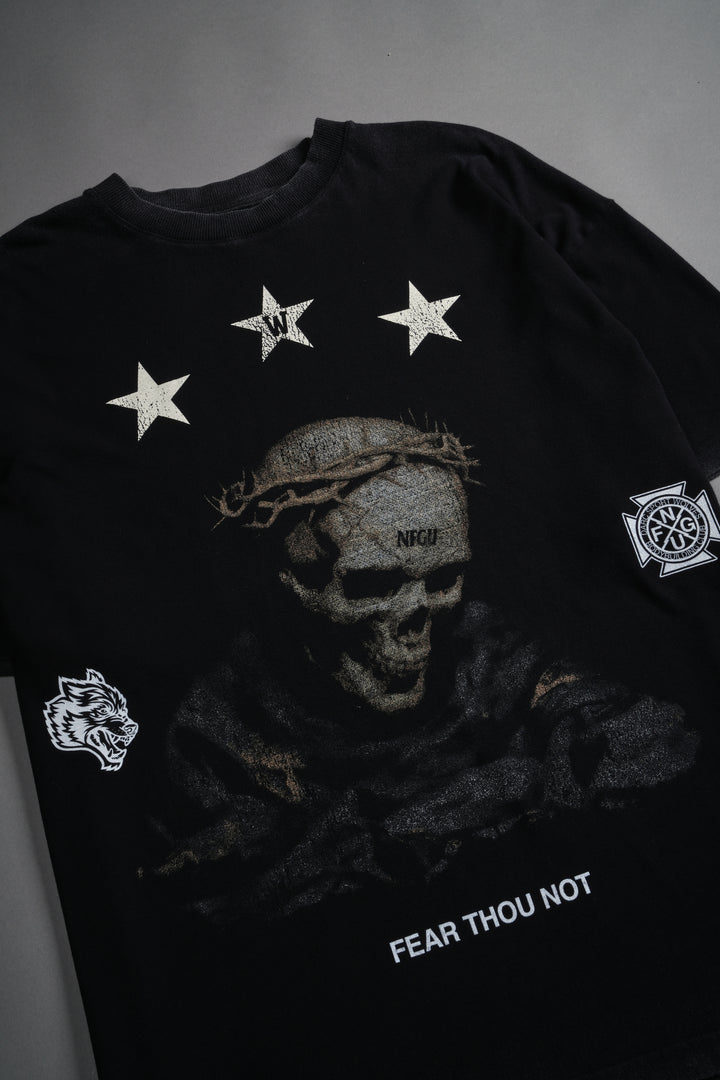 Fear Thou Not "Premium" Oversized Tee in Black