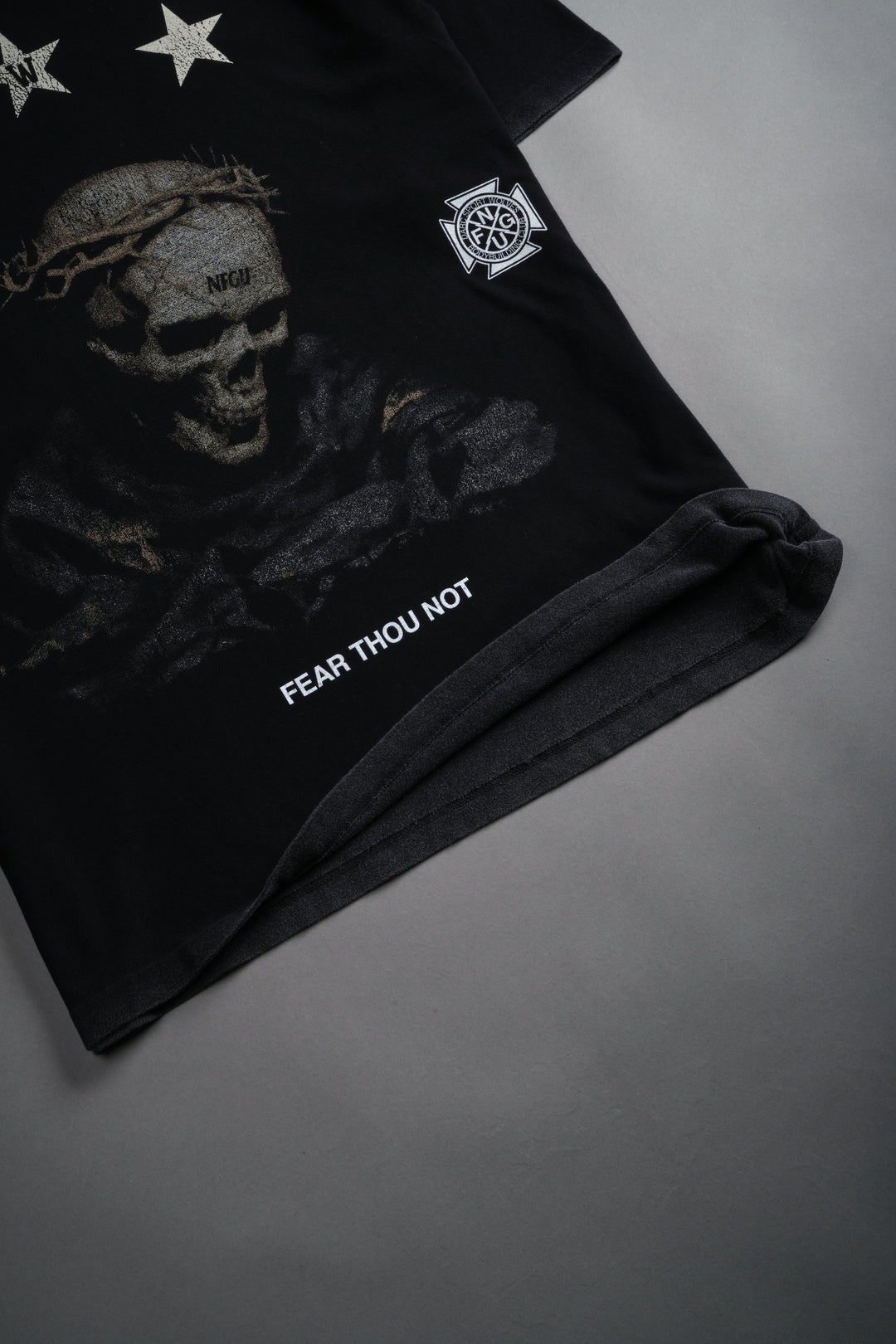 Fear Thou Not "Premium" Oversized Tee in Black