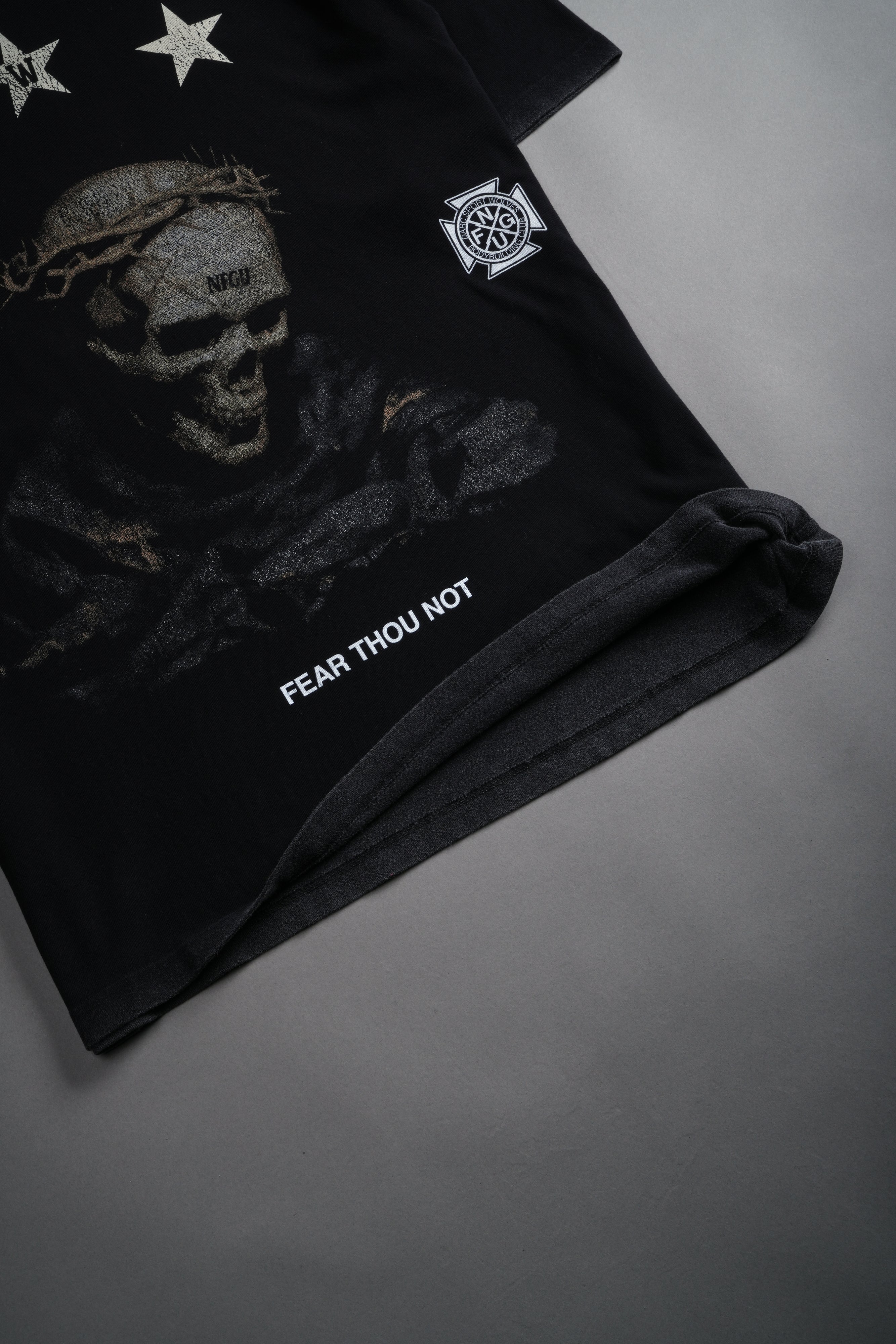 Fear Thou Not "Premium" Oversized Tee in Black