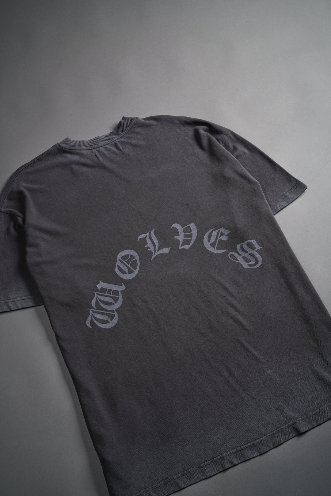 Fear Thou Not "Premium" Oversized Tee in Wolf Gray