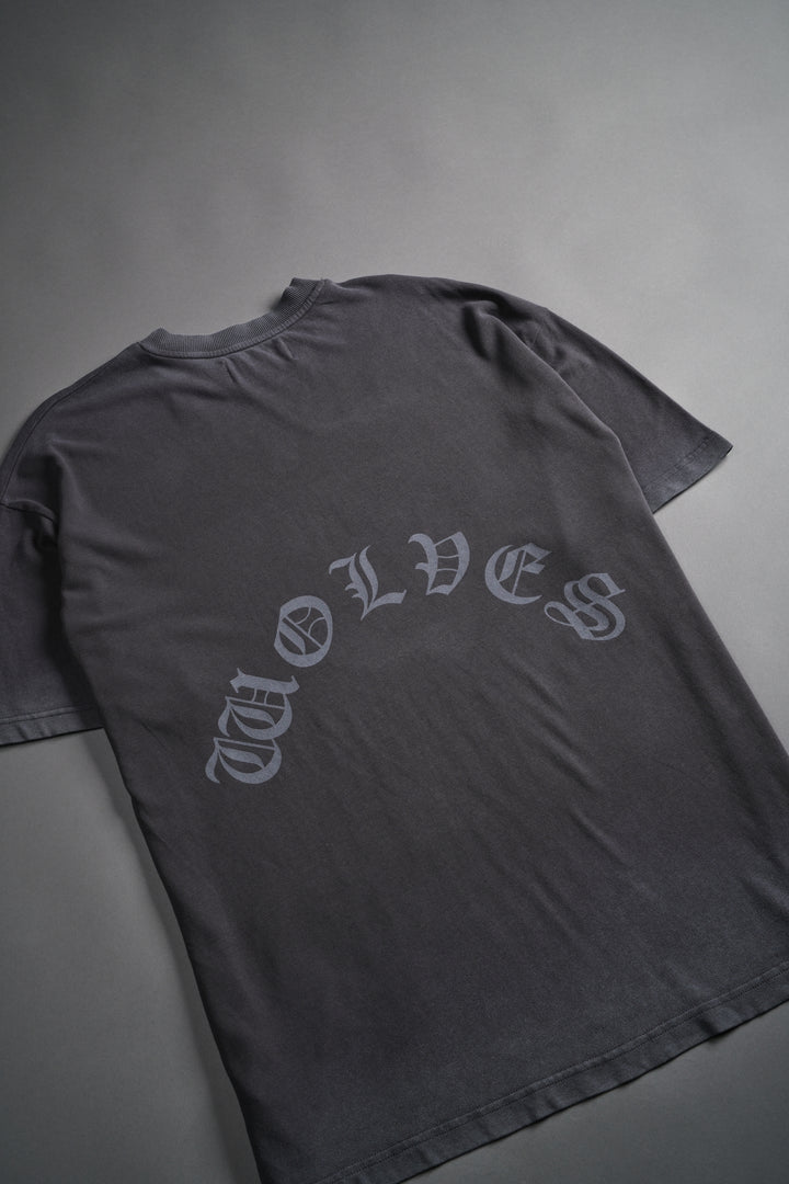 Fear Thou Not "Premium" Oversized Tee in Wolf Gray