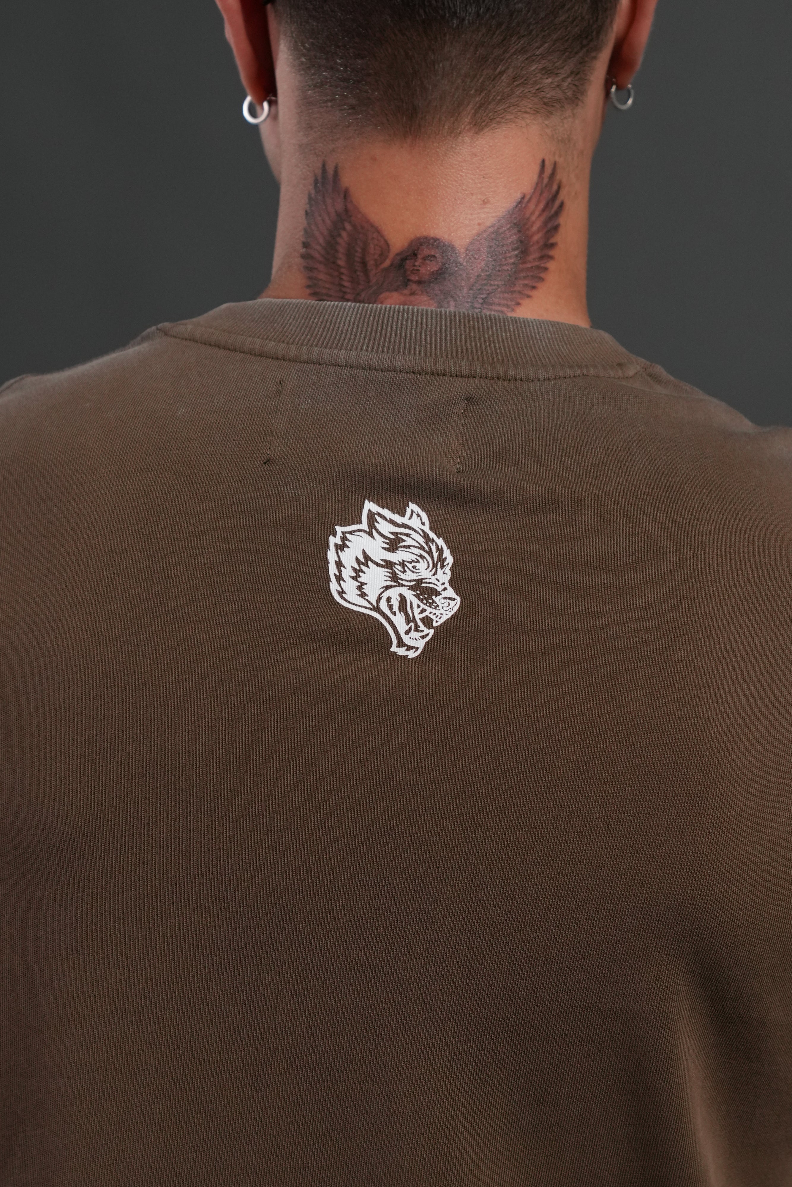 Hell is Real "Premium" Cap Sleeve Tee in Desert Dust