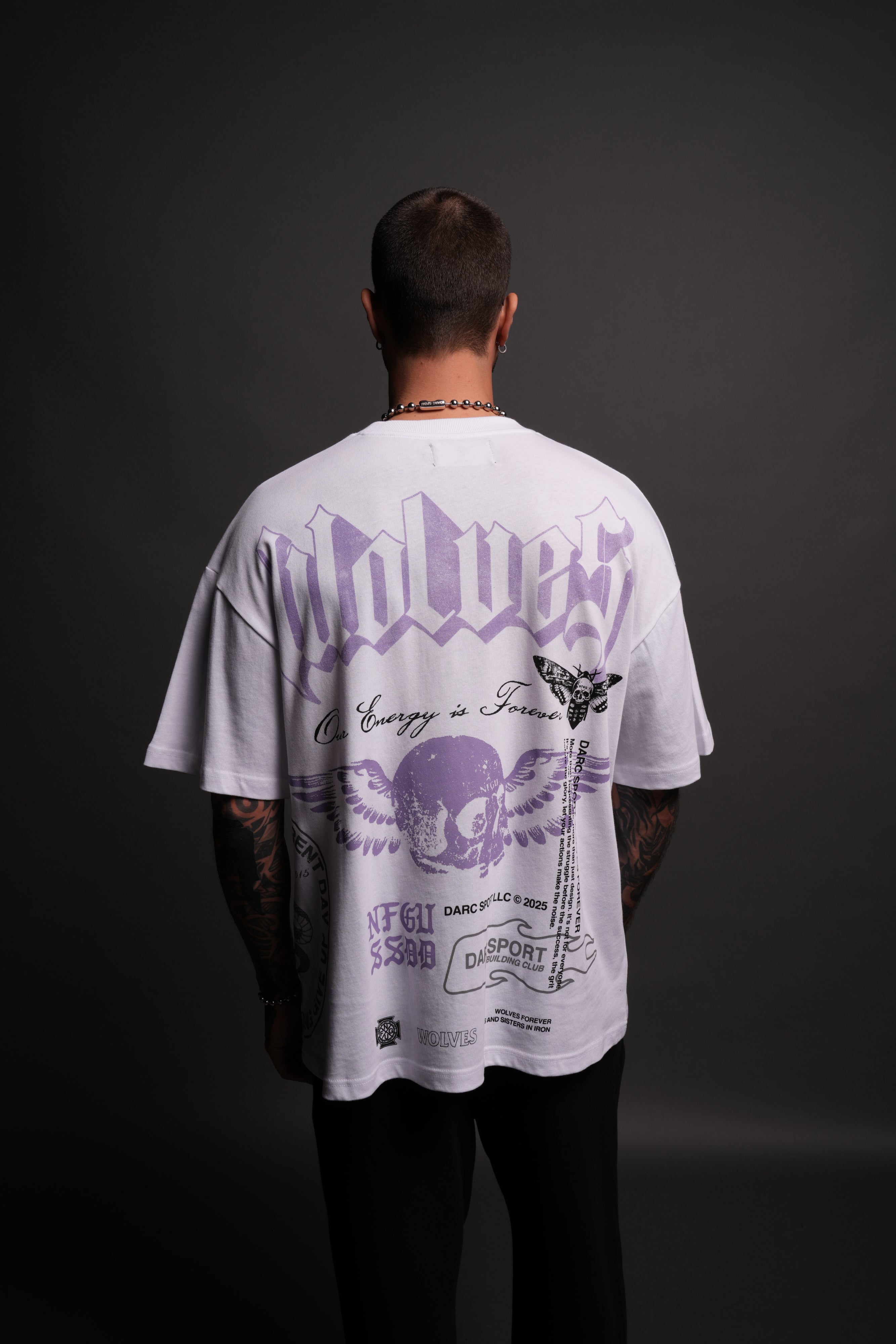 Free Will "Premium" Oversized Tee in White