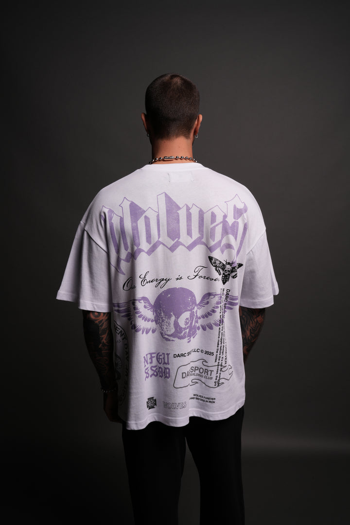 Free Will "Premium" Oversized Tee in White