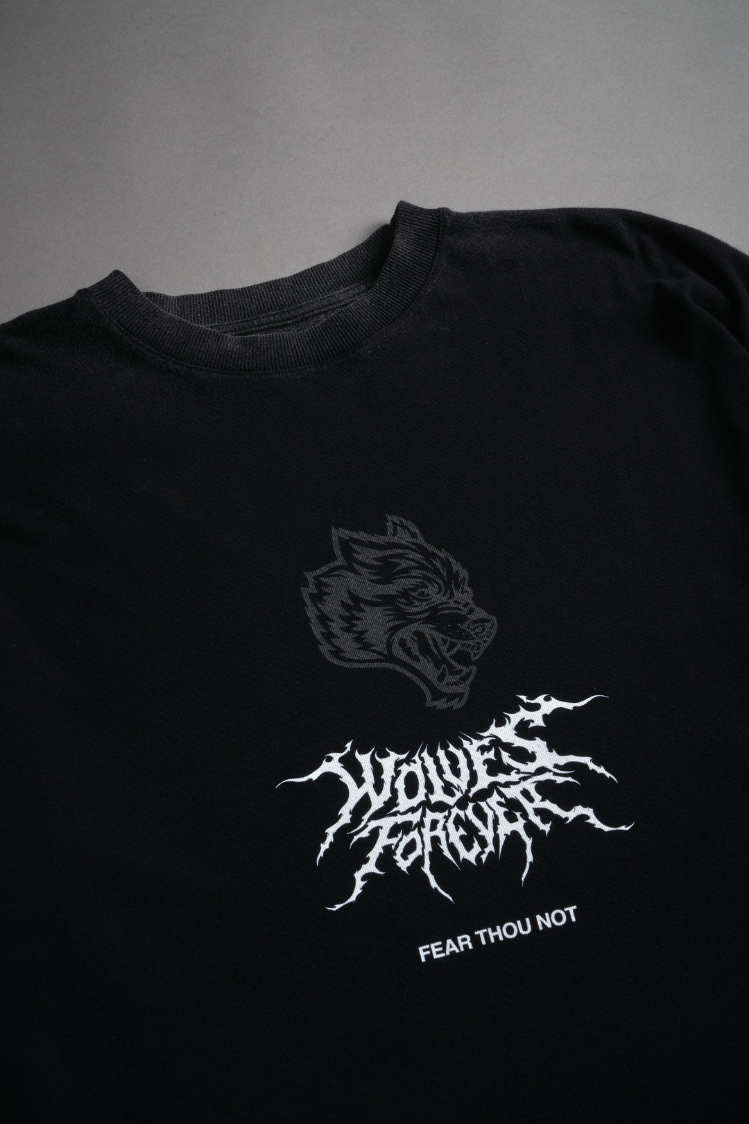 Casted Out "Premium" Oversized Tee in Black