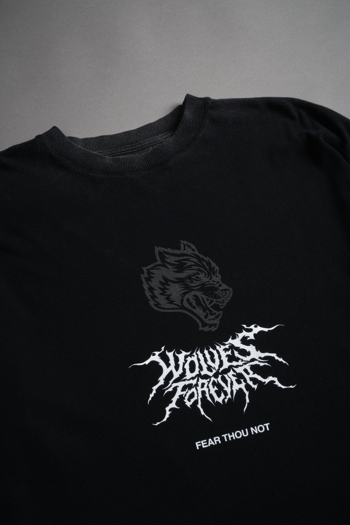 Casted Out "Premium" Oversized Tee in Black
