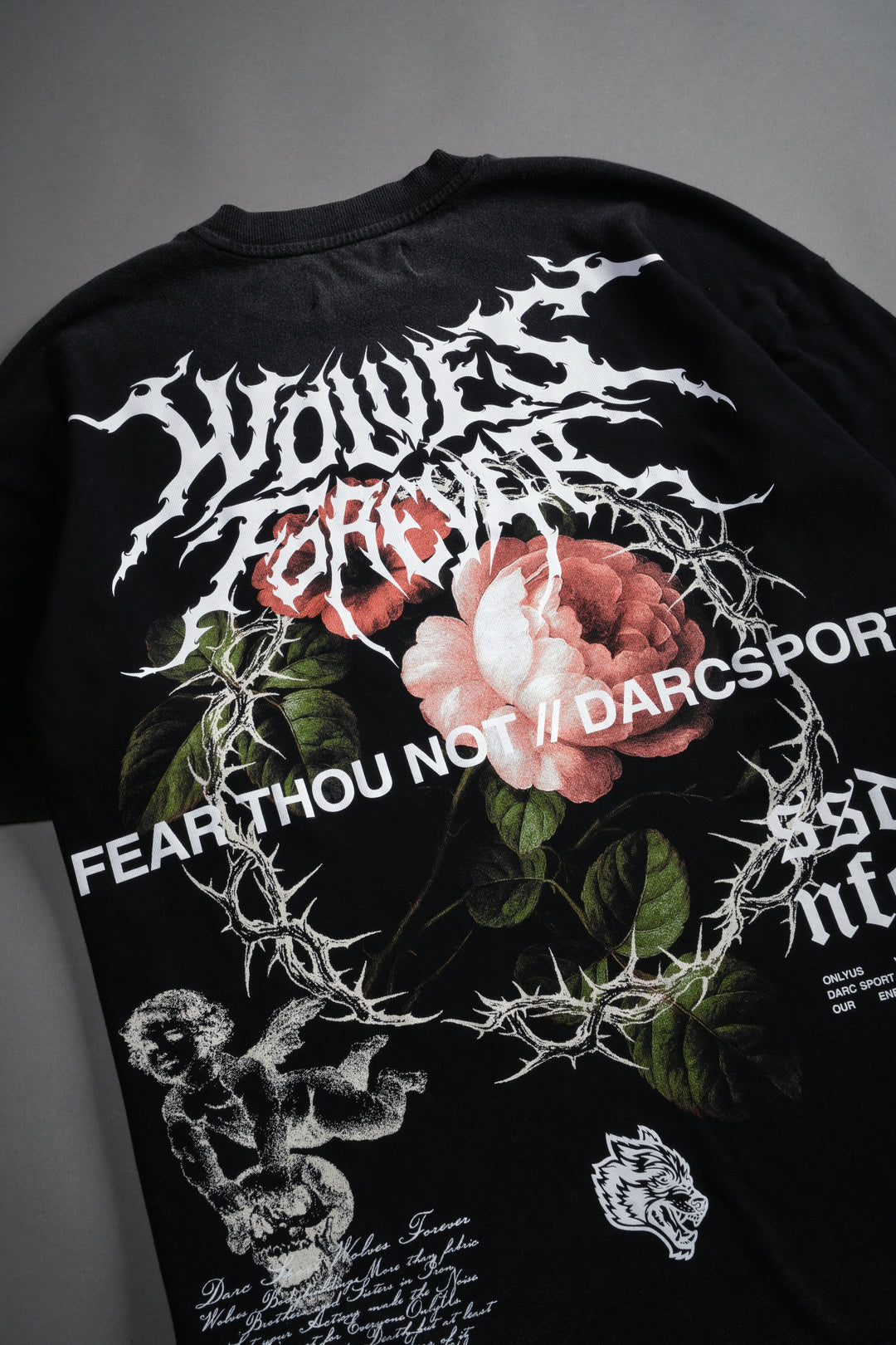 Our Virtue Oversized "Premium" Unisex Tee in Black
