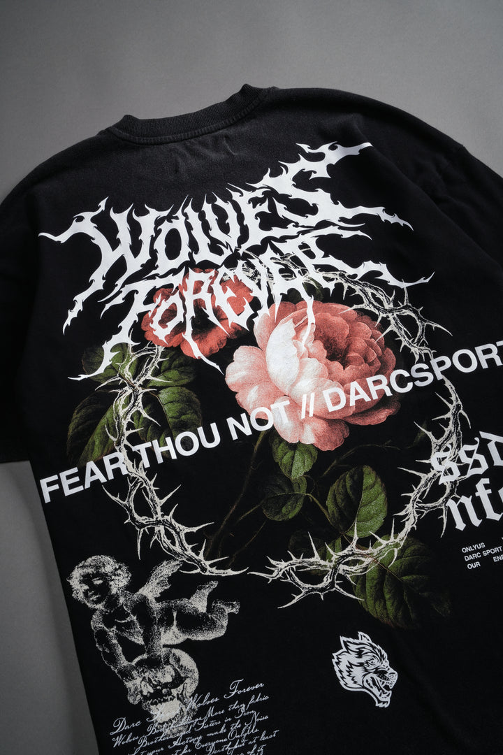 Our Virtue Oversized "Premium" Unisex Tee in Black