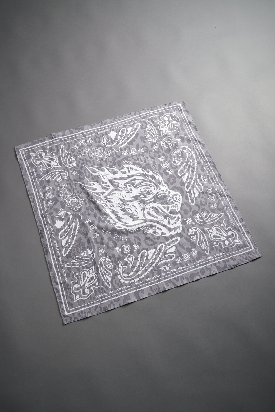 Hell and Back Bandana in Clay Leopard