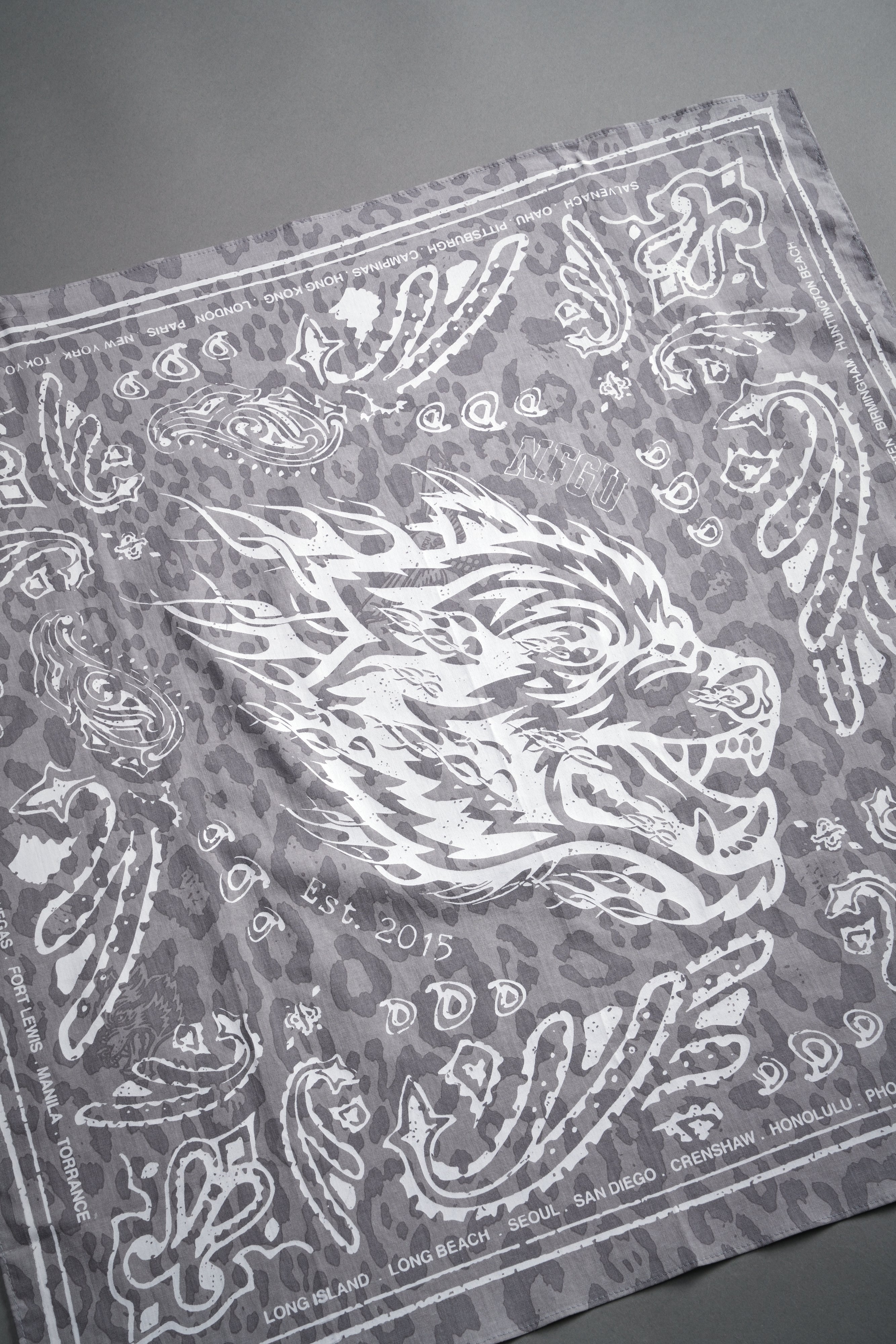 Hell and Back Bandana in Clay Leopard