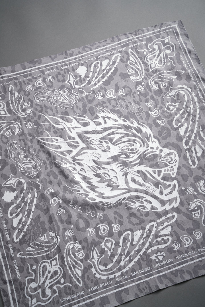 Hell and Back Bandana in Clay Leopard